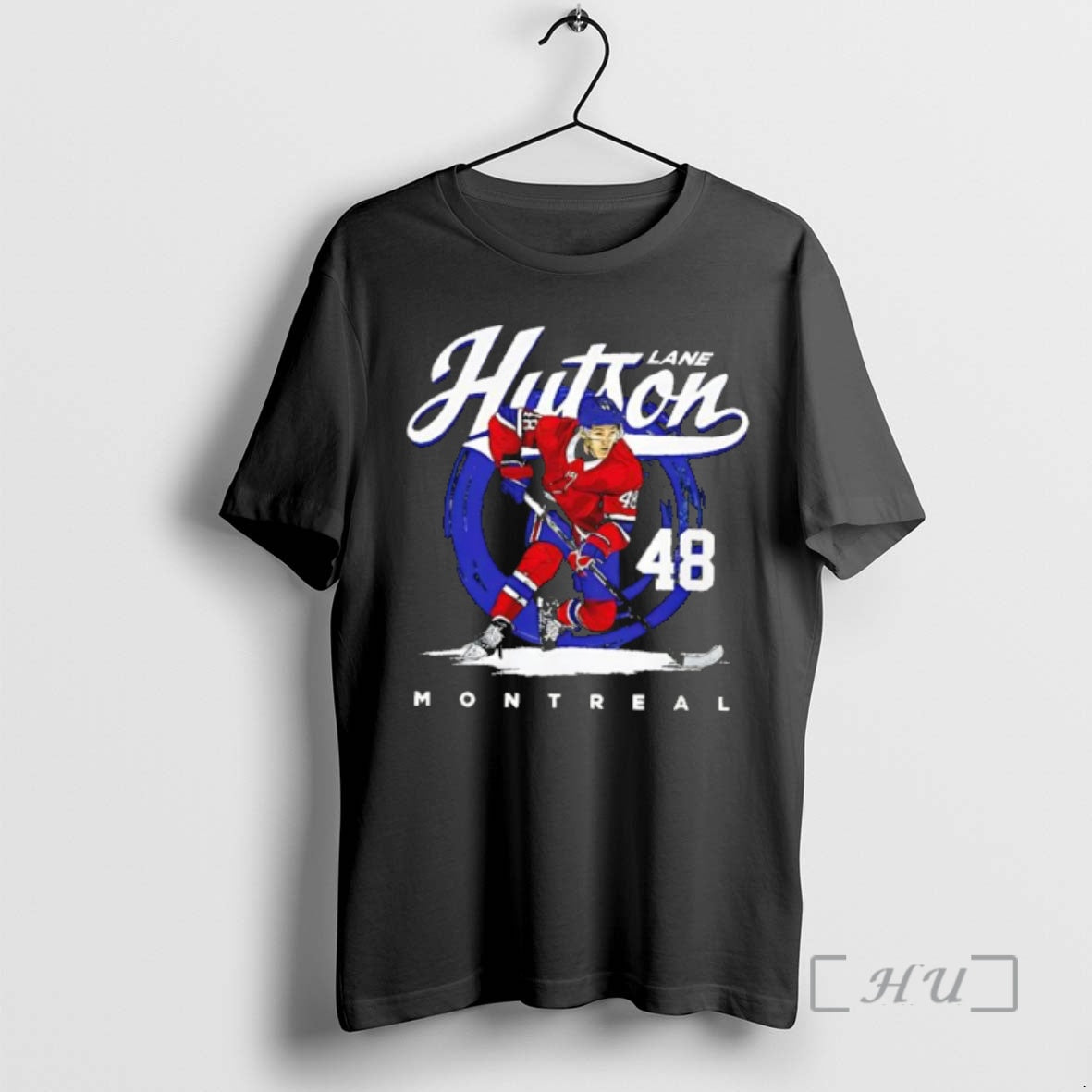 Officials Lane Hutson Montreal Brush 48 Hockey Player T-Shirts, Hoodie, Sweatshirt - T-Shirt, Sweatshirt, Hoodie
