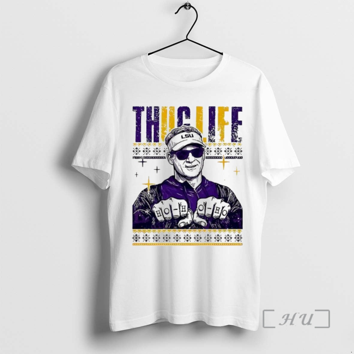 Officials Lane Kiffin Thug Life Ho Ho Ho T-Shirts, Hoodie, Sweatshirt - T-Shirt, Sweatshirt, Hoodie