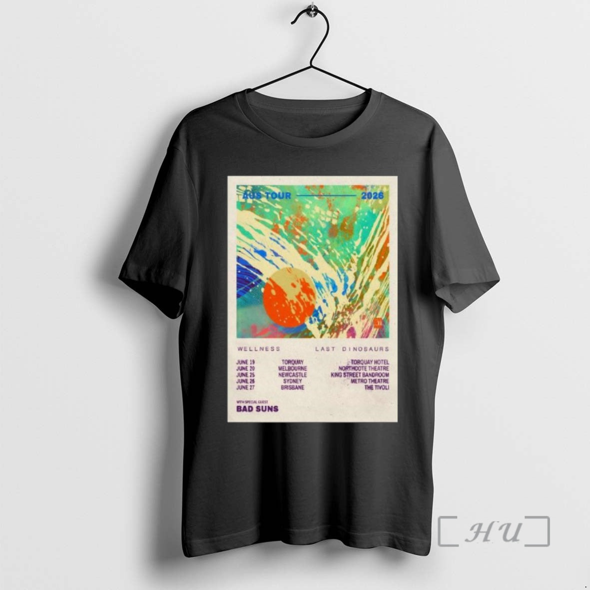 Last Dinosaurs Bads Suns Aus 2026 Tour T-Shirts, Hoodie, Sweatshirt - T-Shirt, Sweatshirt, Hoodie