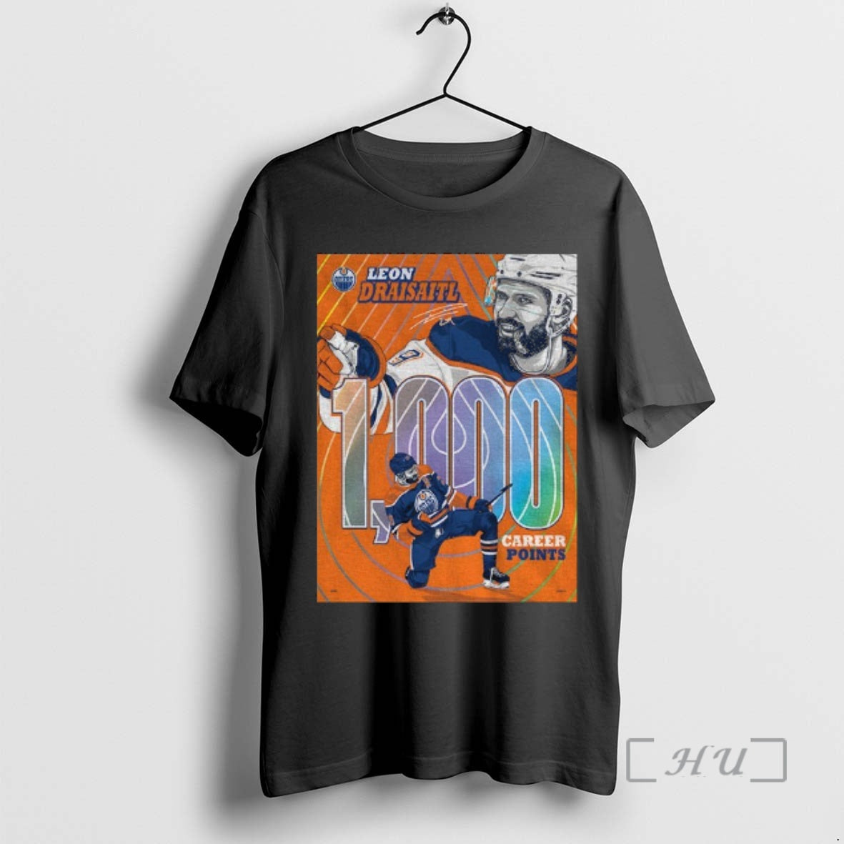 Officials Leon Draisaitl Edmonton Oilers Nhl Hockey 1000 Career Points Signature T-Shirts, Hoodie, Sweatshirt - T-Shirt, Sweatshirt, Hoodie