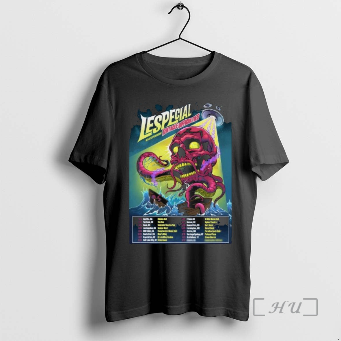 Officials Lespecial Tour Tentacle Difficulties 2026 T-Shirts, Hoodie, Sweatshirt - T-Shirt, Sweatshirt, Hoodie