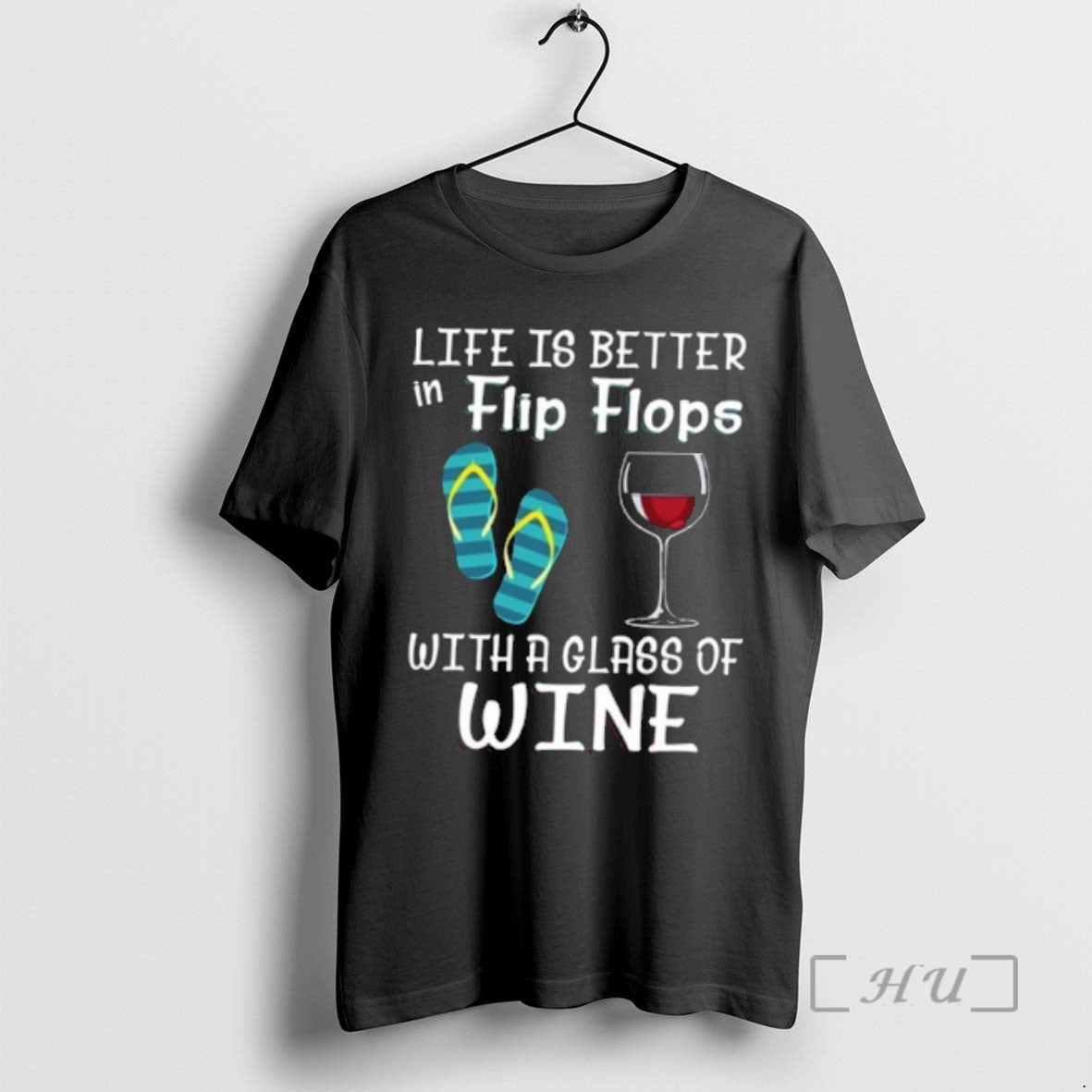 Officials Life Is Better Flip Flops Glass Wine T-Shirts, Hoodie, Sweatshirt - T-Shirt, Sweatshirt, Hoodie
