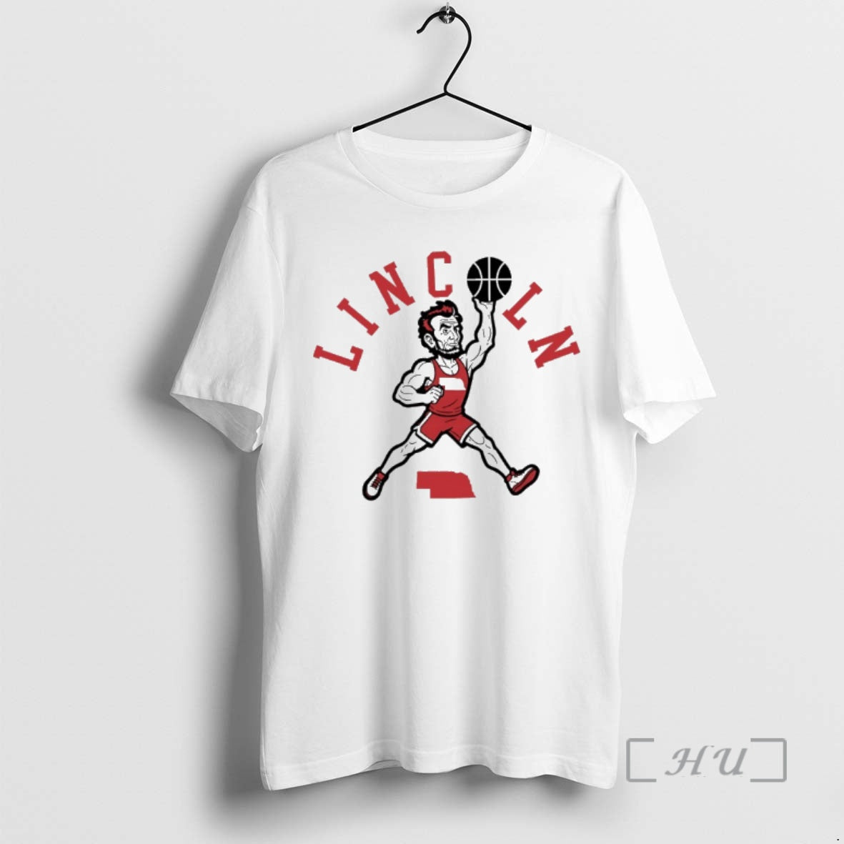 Officials Lincoln Hoopin Abe Nebraska Basketball T-Shirts, Hoodie, Sweatshirt - T-Shirt, Sweatshirt, Hoodie