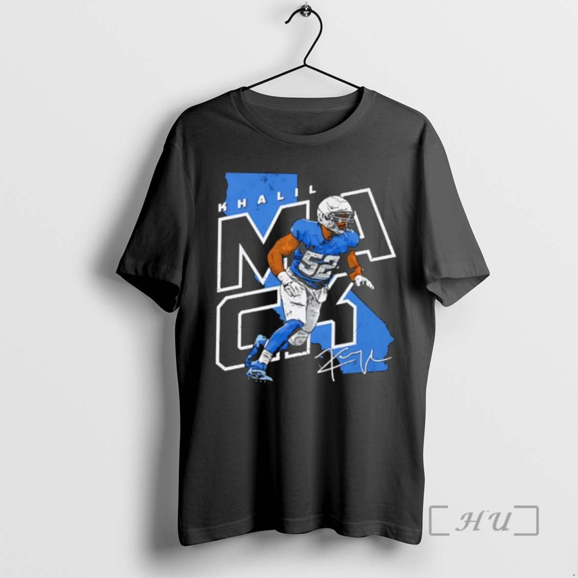 Officials Los Angeles Chargers Khalil Mack Player Map Signature T-Shirts, Hoodie, Sweatshirt - T-Shirt, Sweatshirt, Hoodie