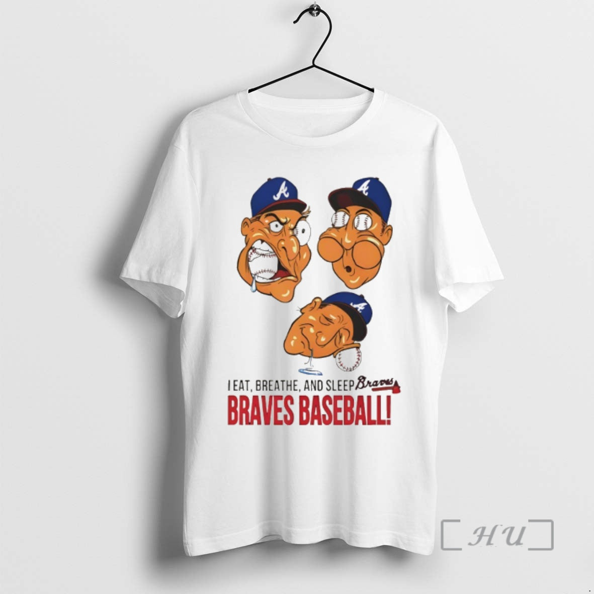 Officials Los Angeles Dodgers Caricature I Eat Breathe Sleep Braves Baseball T-Shirts, Hoodie, Sweatshirt - T-Shirt, Sweatshirt, Hoodie