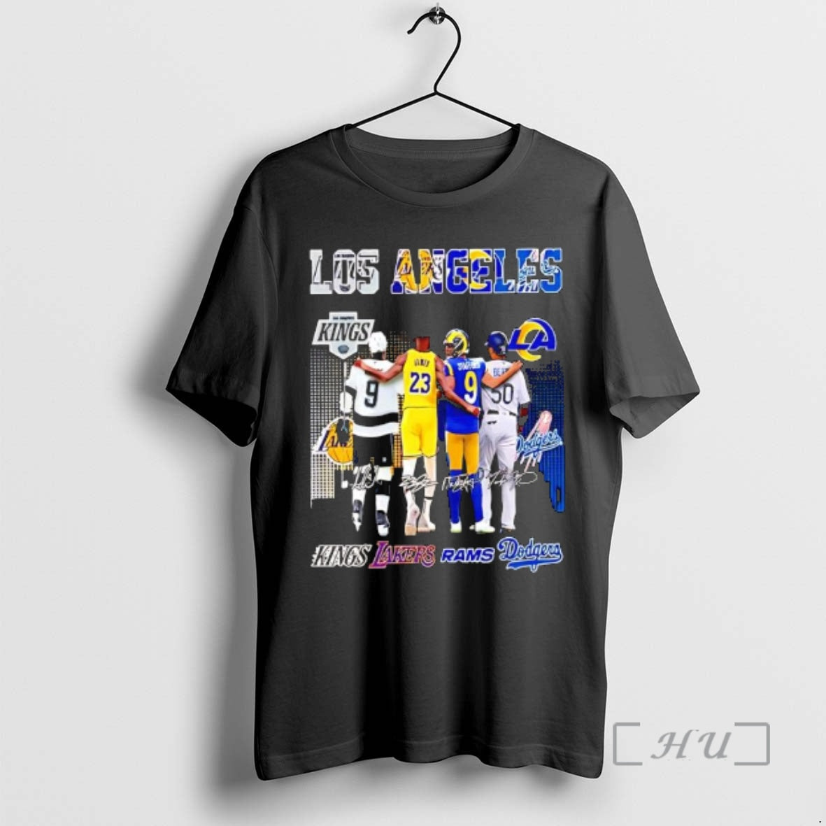 Officials Los Angeles Professional Sports Teams Players Kings Lakers Rams Dodgers T-Shirts, Hoodie, Sweatshirt - T-Shirt, Sweatshirt, Hoodie