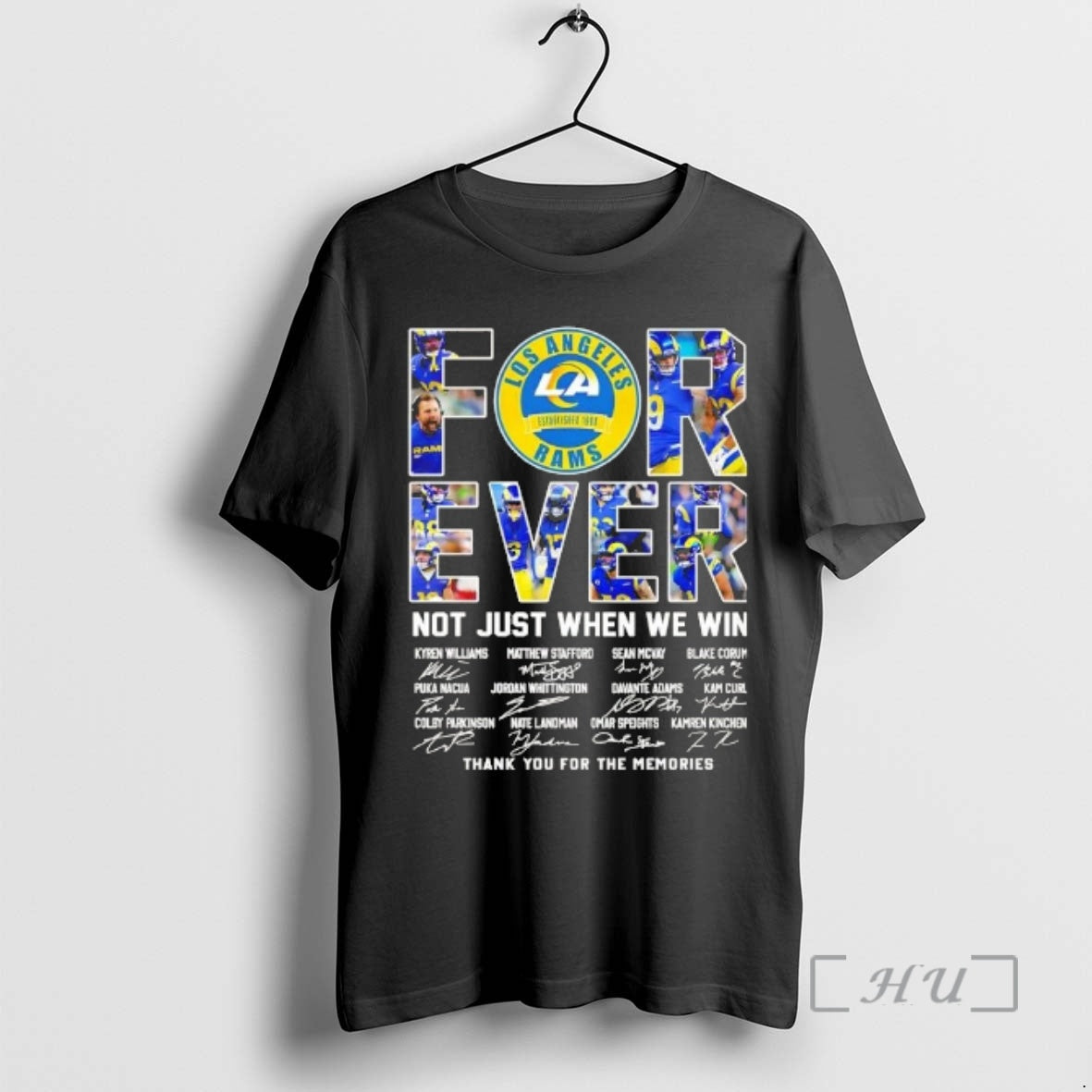 Officials Los Angles Rams Kyren Williams Players Forever Not Just When We Win Thank T-Shirts, Hoodie, Sweatshirt - T-Shirt, Sweatshirt, Hoodie