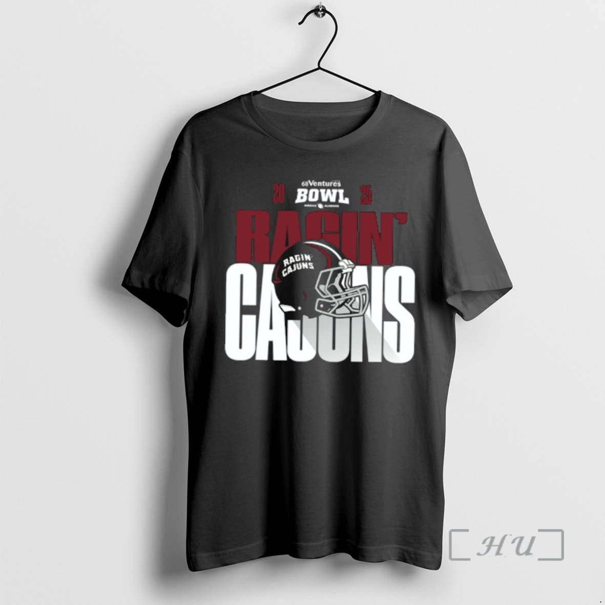Officials Louisiana Ragin Cajuns 2025 68 Ventures Bowl Helmet T-Shirts, Hoodie, Sweatshirt - T-Shirt, Sweatshirt, Hoodie