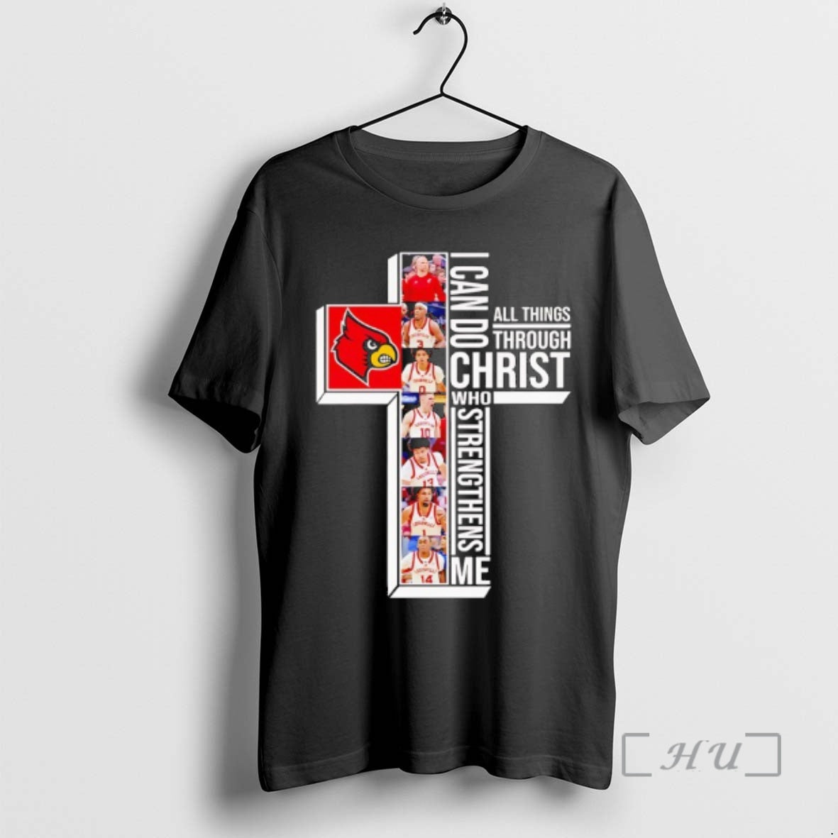 Officials Louisville Cardinals Basketball I Can Do All Things Through Christ Who Strengthens Me T-Shirts, Hoodie, Sweatshirt - T-Shirt, Sweatshirt, Hoodie