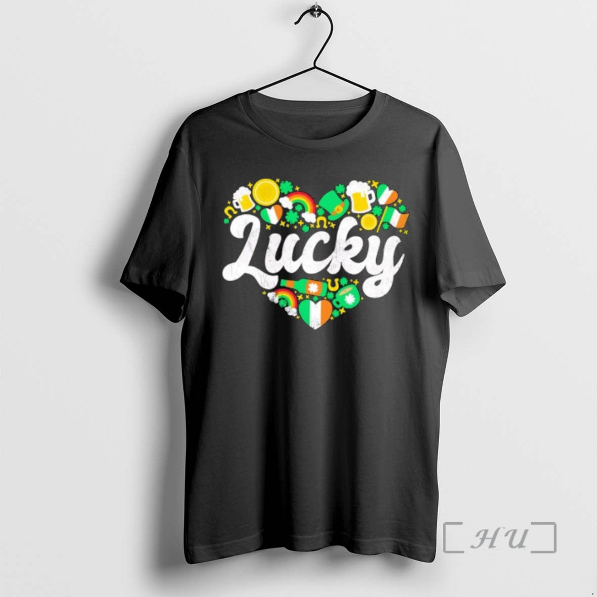 Officials Lucky Heart Patricks Day Retro T-Shirts, Hoodie, Sweatshirt - T-Shirt, Sweatshirt, Hoodie