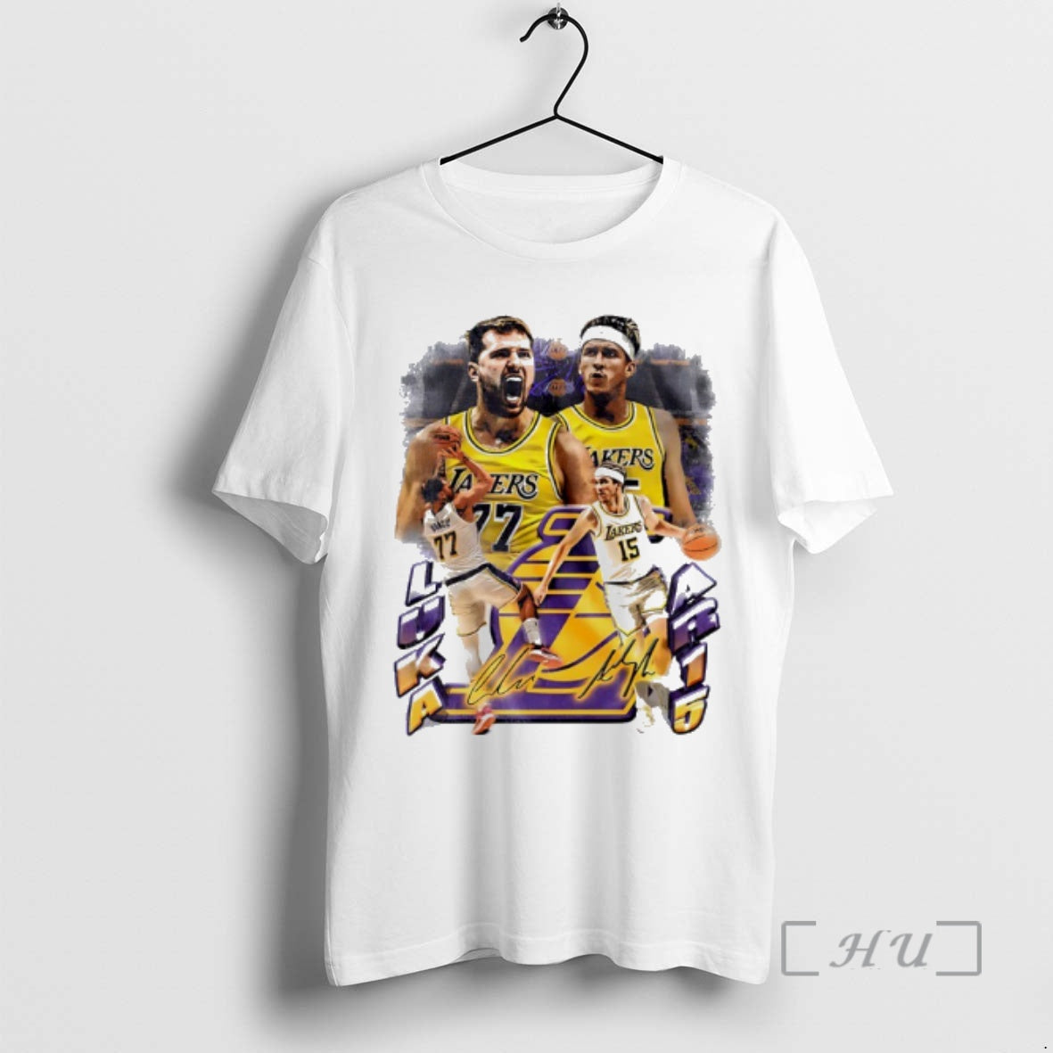 Officials Luka Doncic Austin Reaves Los Angeles Lakers Nba Player Signatures T-Shirts, Hoodie, Sweatshirt - T-Shirt, Sweatshirt, Hoodie