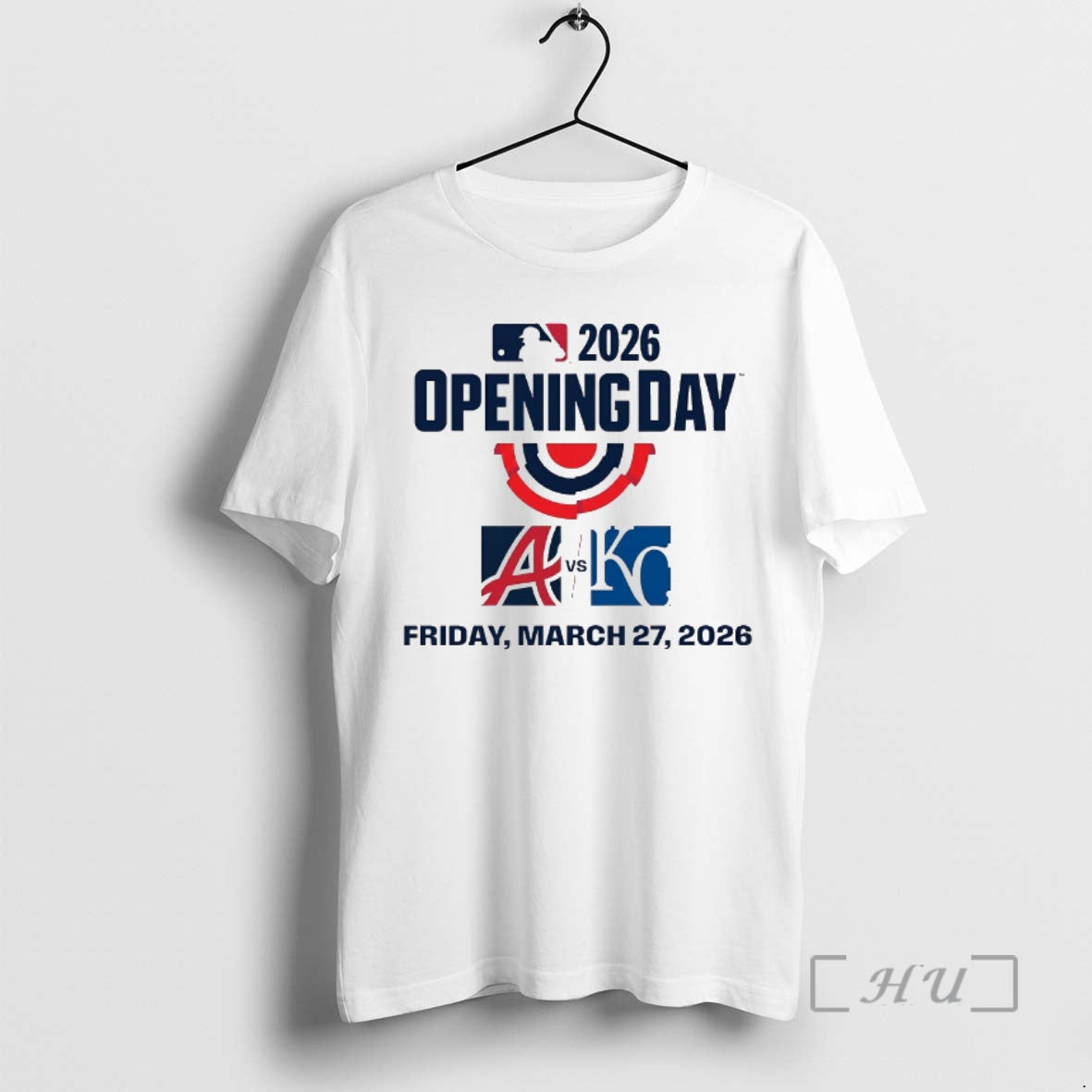 Officials Mlb 2026 Opening Day Atlanta Braves Vs Kansas City Royals Friday March 27 T-Shirts, Hoodie, Sweatshirt - T-Shirt, Sweatshirt, Hoodie