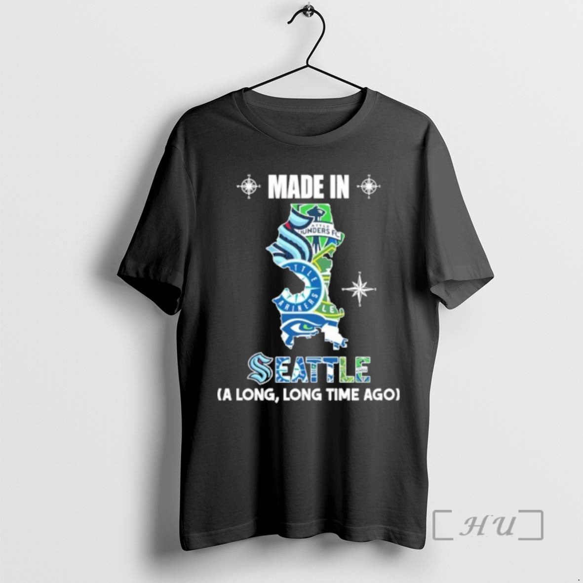 Officials Made Seattle Long Long Time Ago T-Shirts, Hoodie, Sweatshirt - T-Shirt, Sweatshirt, Hoodie