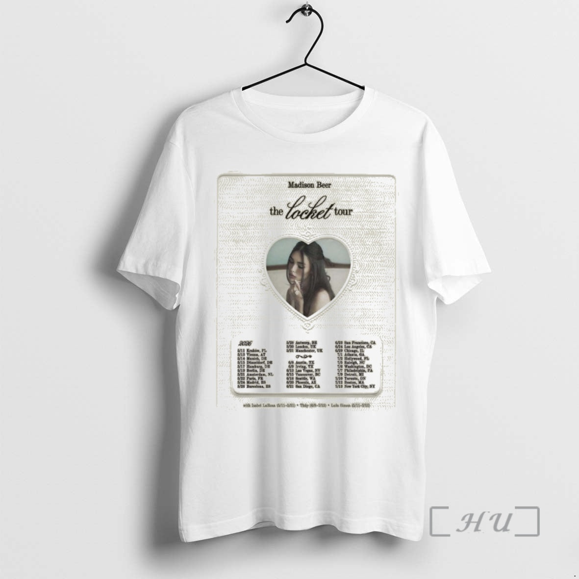 Officials Madison Beer Locket Tour 2026 World Tour T-Shirts, Hoodie, Sweatshirt - T-Shirt, Sweatshirt, Hoodie