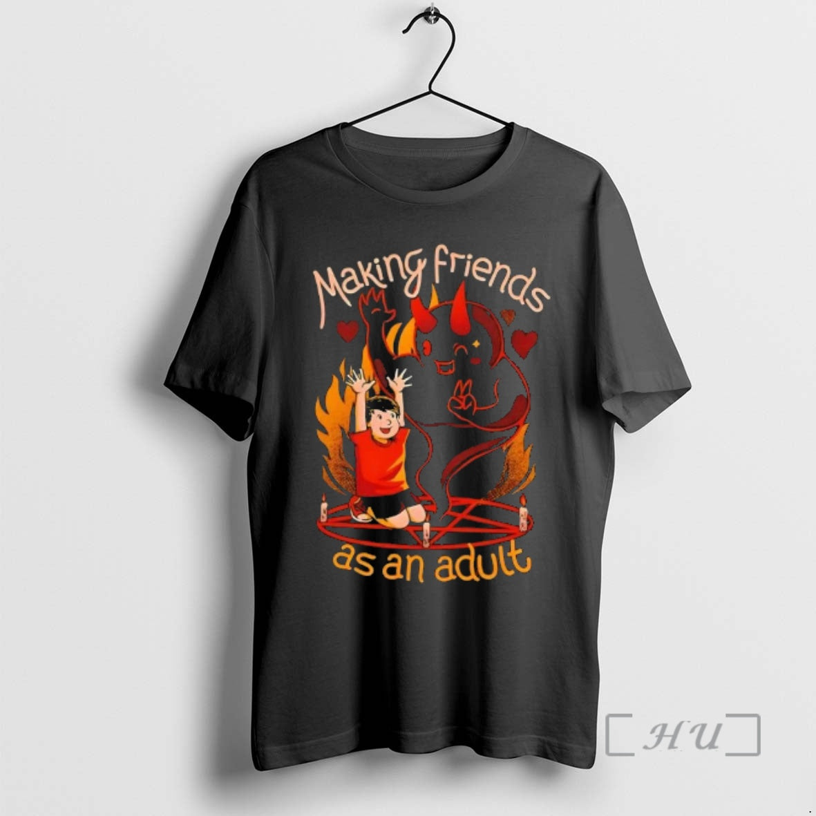 Officials Making New Friends Satanic Ritual T-Shirts, Hoodie, Sweatshirt - T-Shirt, Sweatshirt, Hoodie