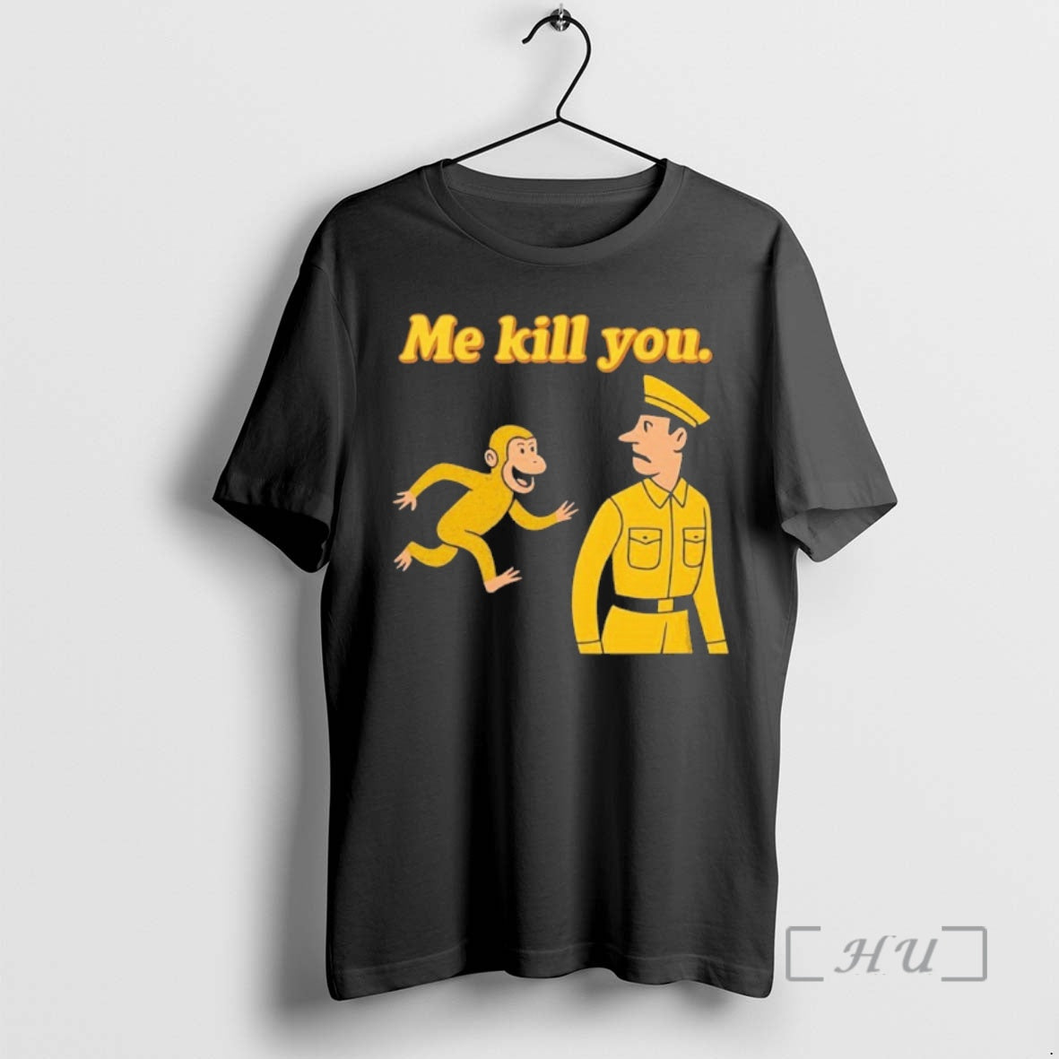 Officials Me Kill You Monkey Cartoon Warning T-Shirts, Hoodie, Sweatshirt - T-Shirt, Sweatshirt, Hoodie