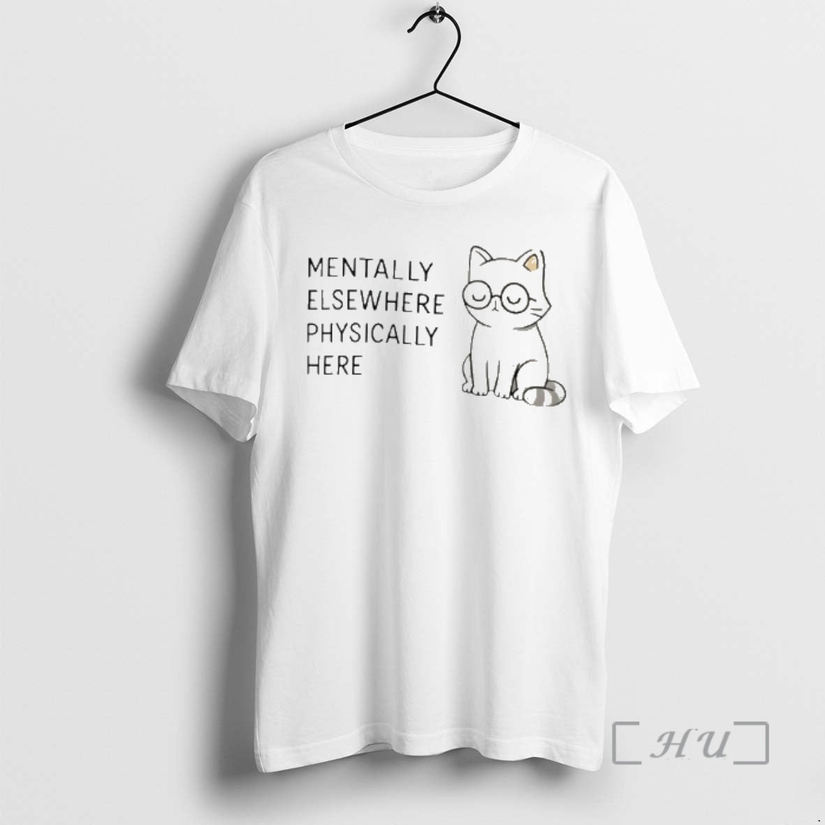 Officials Mentally Elsewhere Physically Here Cat T-Shirts, Hoodie, Sweatshirt - T-Shirt, Sweatshirt, Hoodie