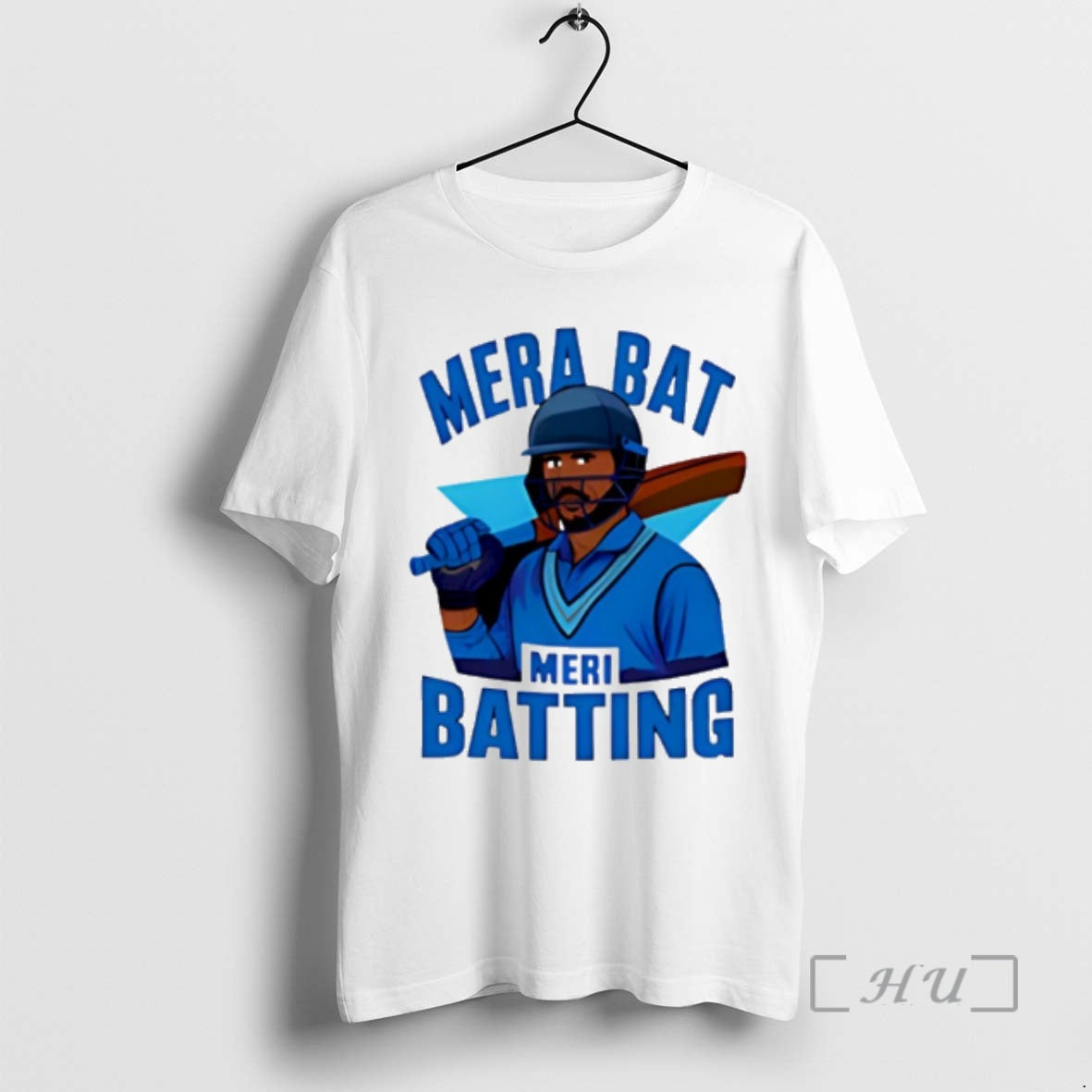 Officials Mera Bat Meri Batting Hindi Phrase India Cricket T-Shirts, Hoodie, Sweatshirt - T-Shirt, Sweatshirt, Hoodie
