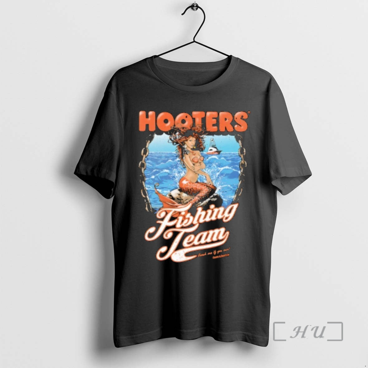 Officials Mermaid Hooters Fishing Team Catch Me If You Can T-Shirts, Hoodie, Sweatshirt - T-Shirt, Sweatshirt, Hoodie