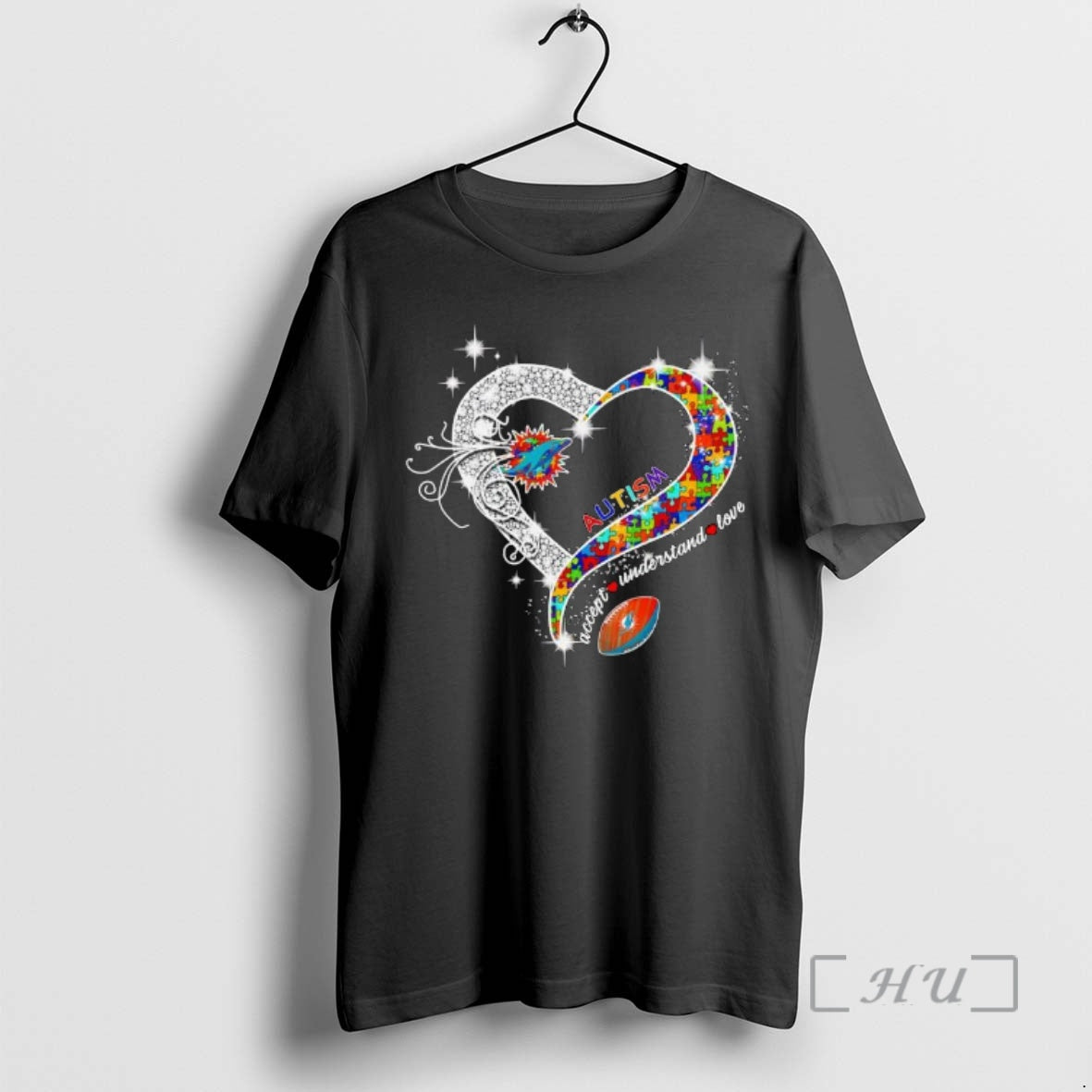 Officials Miami Dolphins Autism Accept Understand Love Football T-Shirts, Hoodie, Sweatshirt - T-Shirt, Sweatshirt, Hoodie