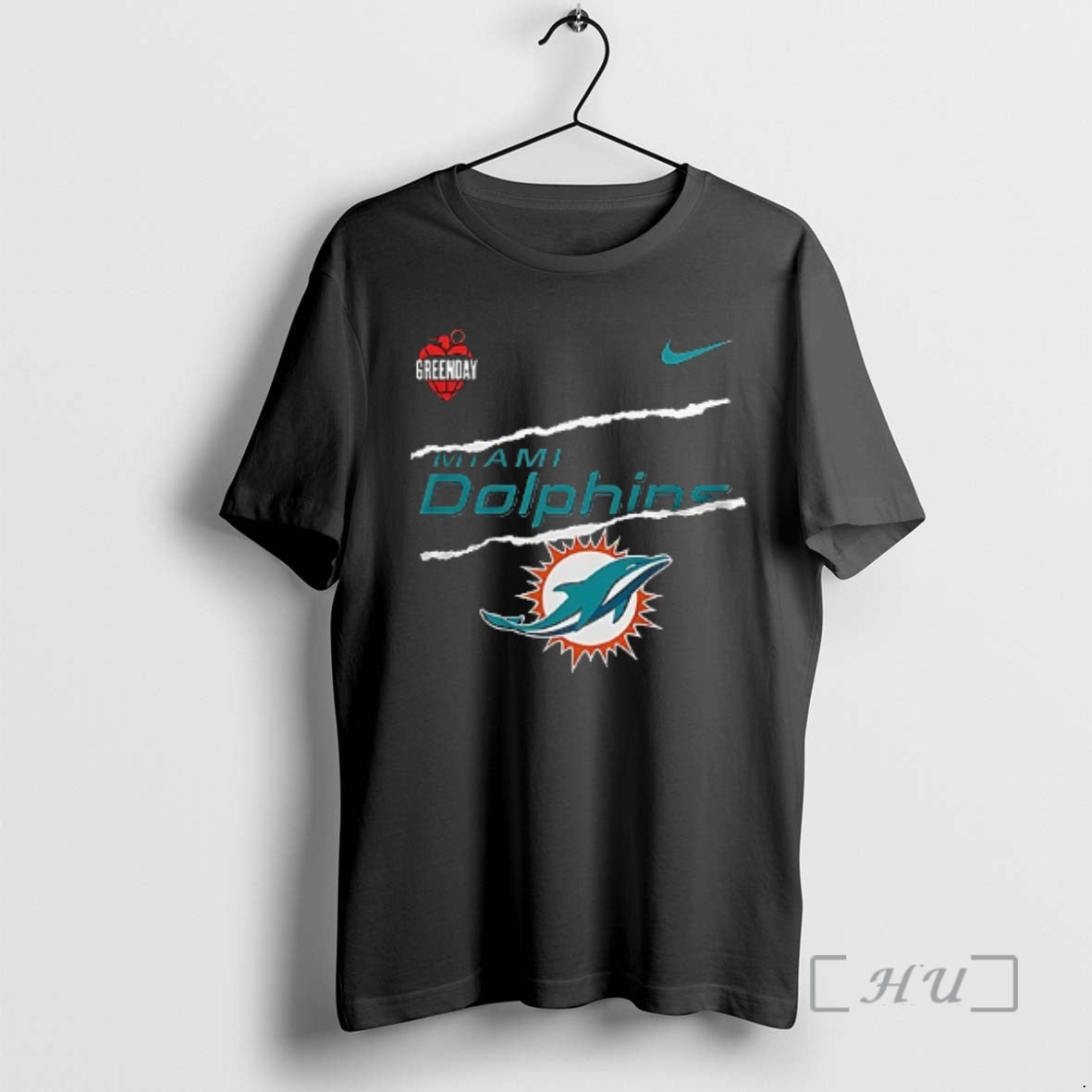 Officials Miami Dolphins X Green Day T-Shirts, Hoodie, Sweatshirt - T-Shirt, Sweatshirt, Hoodie