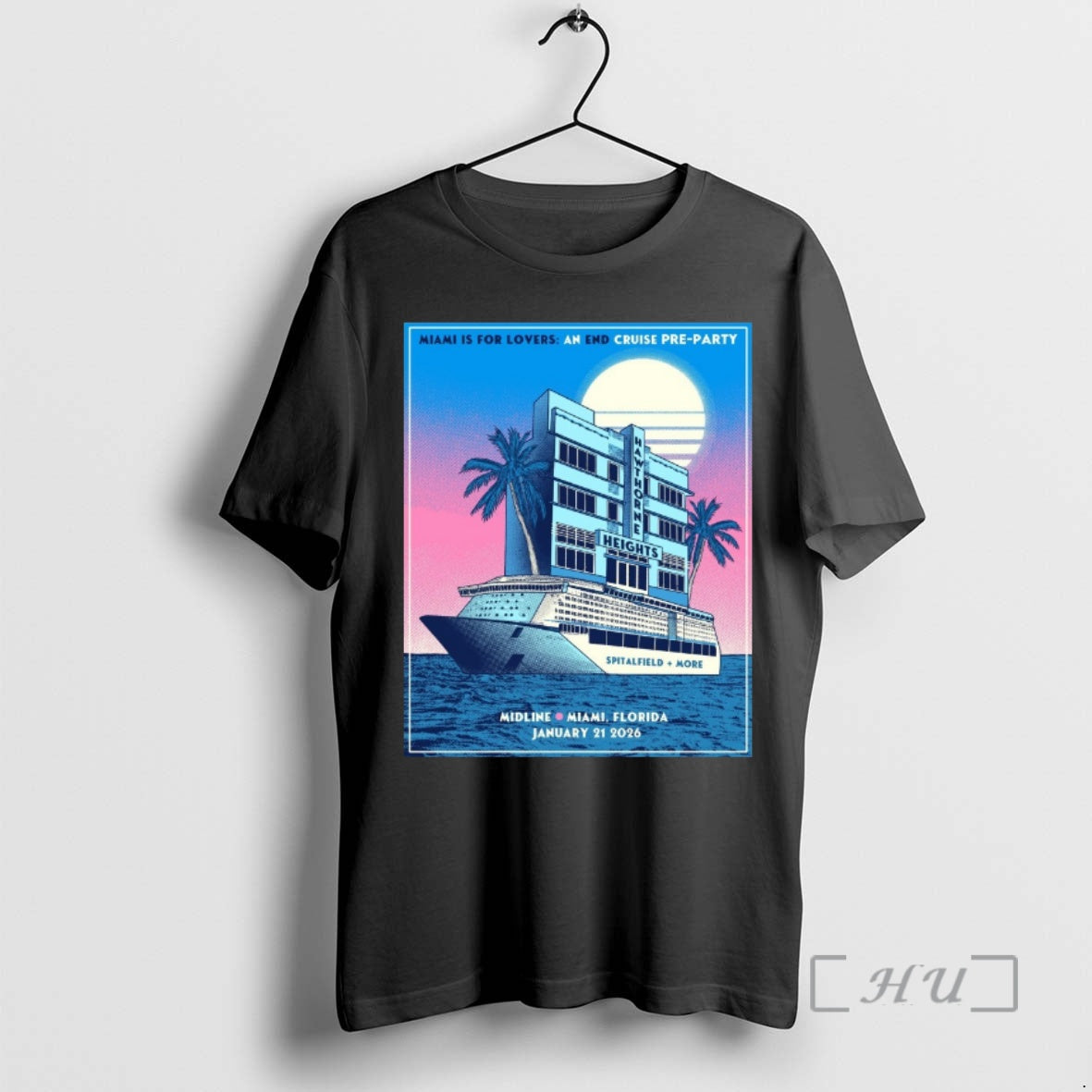 Officials Miami Is Lovers End Cruise Pre Party Midline Miami Florida January T-Shirts, Hoodie, Sweatshirt - T-Shirt, Sweatshirt, Hoodie