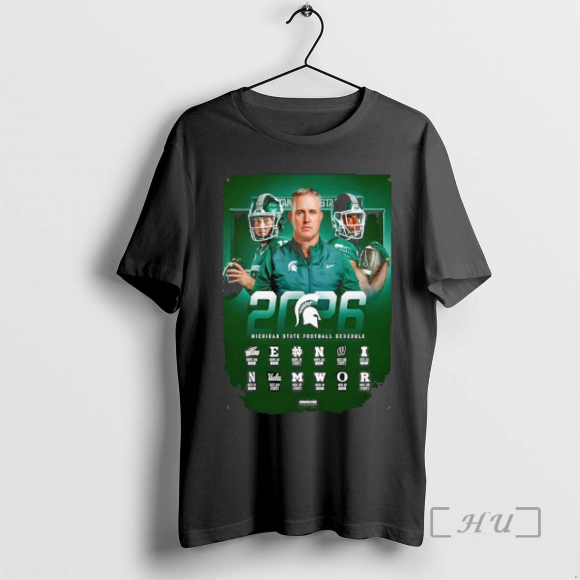 Officials Michigan State Spartans Football Ncaa Regular Season 2026 Schedule T-Shirts, Hoodie, Sweatshirt - T-Shirt, Sweatshirt, Hoodie