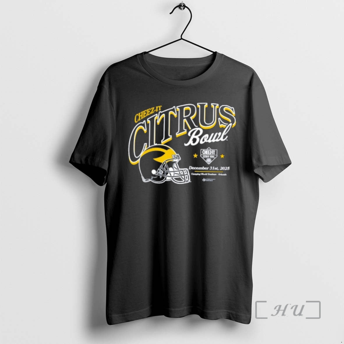 Officials Michigan Wolverines 2025 Cheez Citrus Bowl Helmet T-Shirts, Hoodie, Sweatshirt - T-Shirt, Sweatshirt, Hoodie