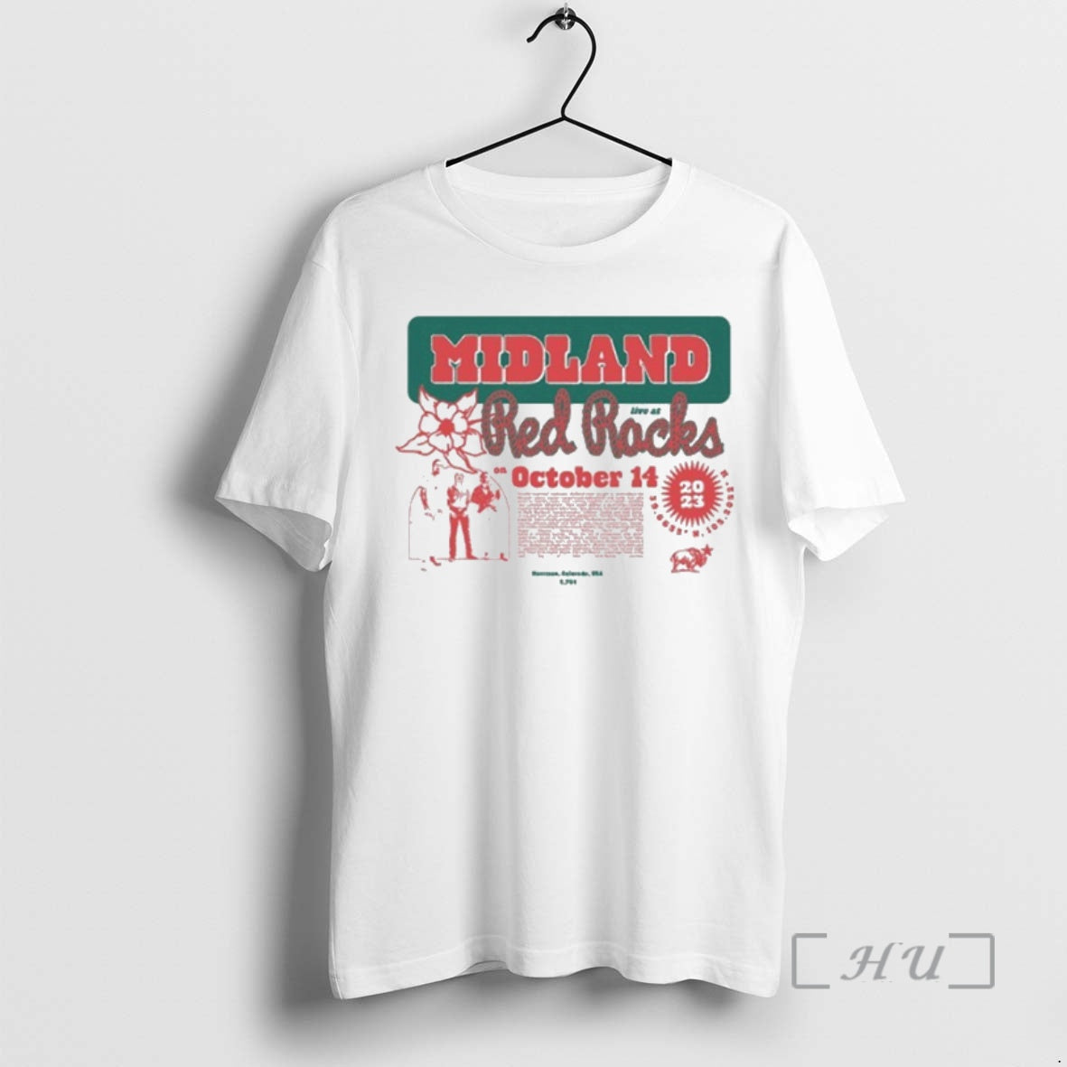 Officials Midland Live Red Rocks October 14 2023 T-Shirts, Hoodie, Sweatshirt - T-Shirt, Sweatshirt, Hoodie