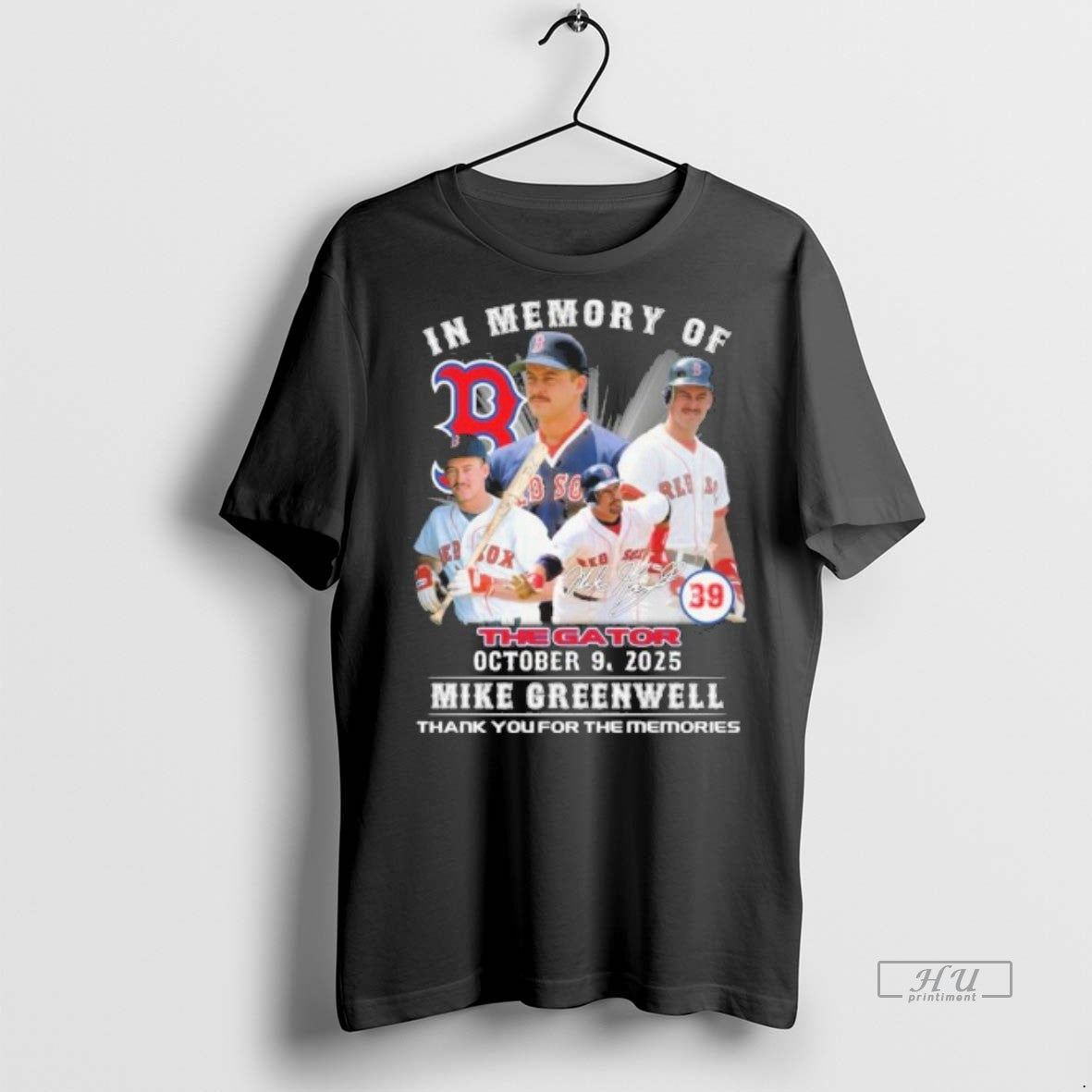 Officials Mike Greenwell Memory Gator October 9 2025 Thank You T-Shirts, Hoodie, Sweatshirt - T-Shirt, Sweatshirt, Hoodie