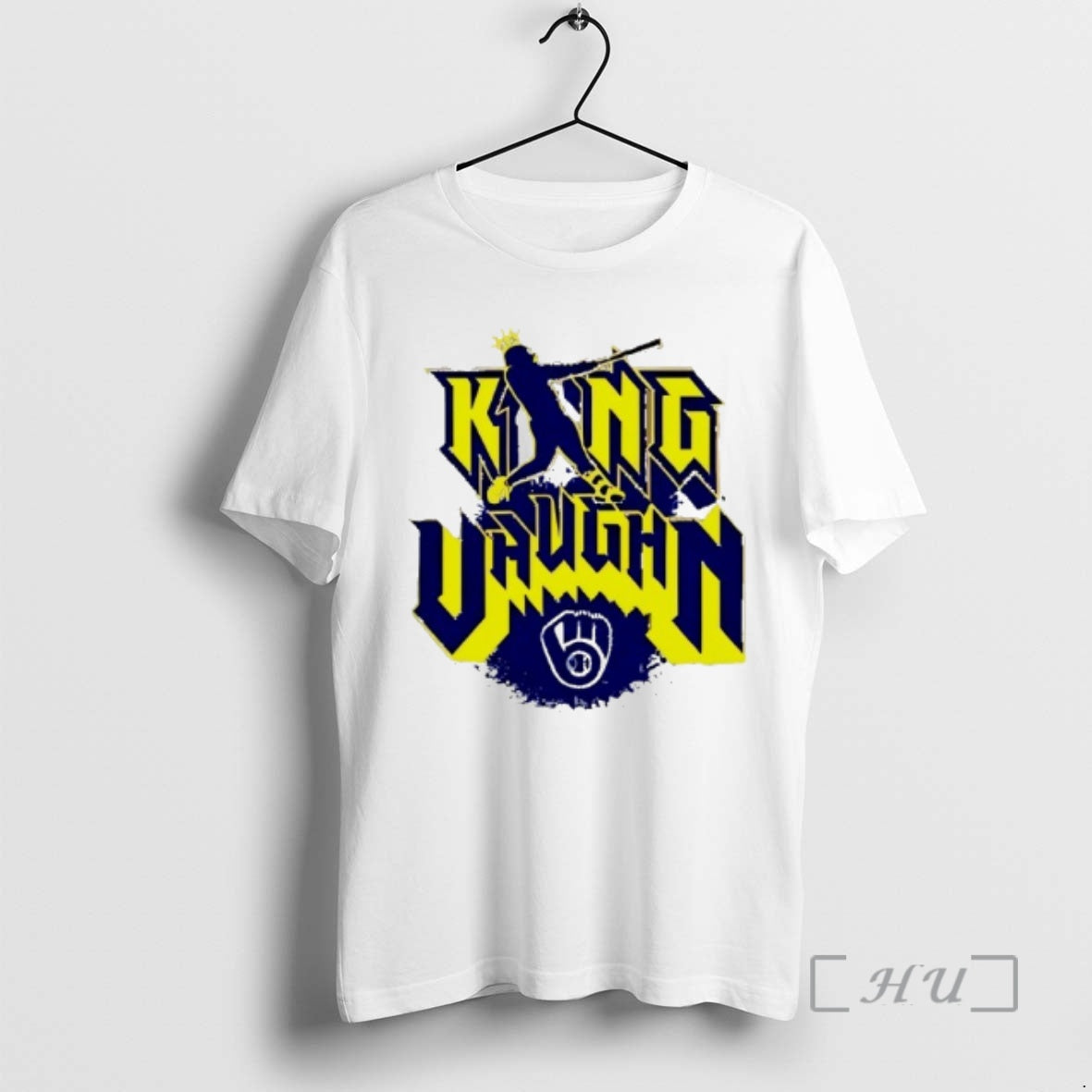 Officials Milwaukee Brewers King Vaughn Baseball T-Shirts, Hoodie, Sweatshirt - T-Shirt, Sweatshirt, Hoodie