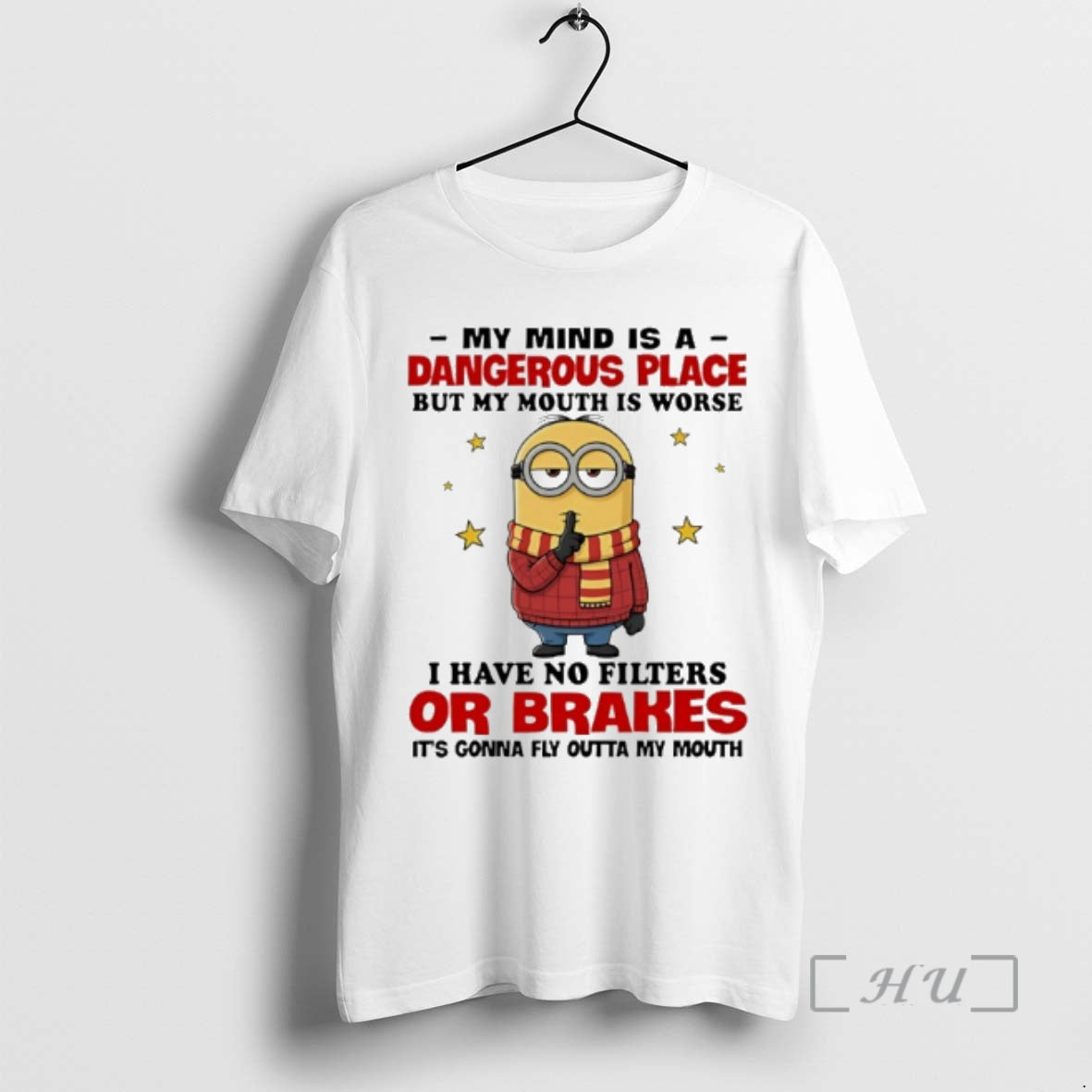 Officials Minion My Mind Is Dangerous Place But My Mouth Is Worse I Have T-Shirts, Hoodie, Sweatshirt - T-Shirt, Sweatshirt, Hoodie
