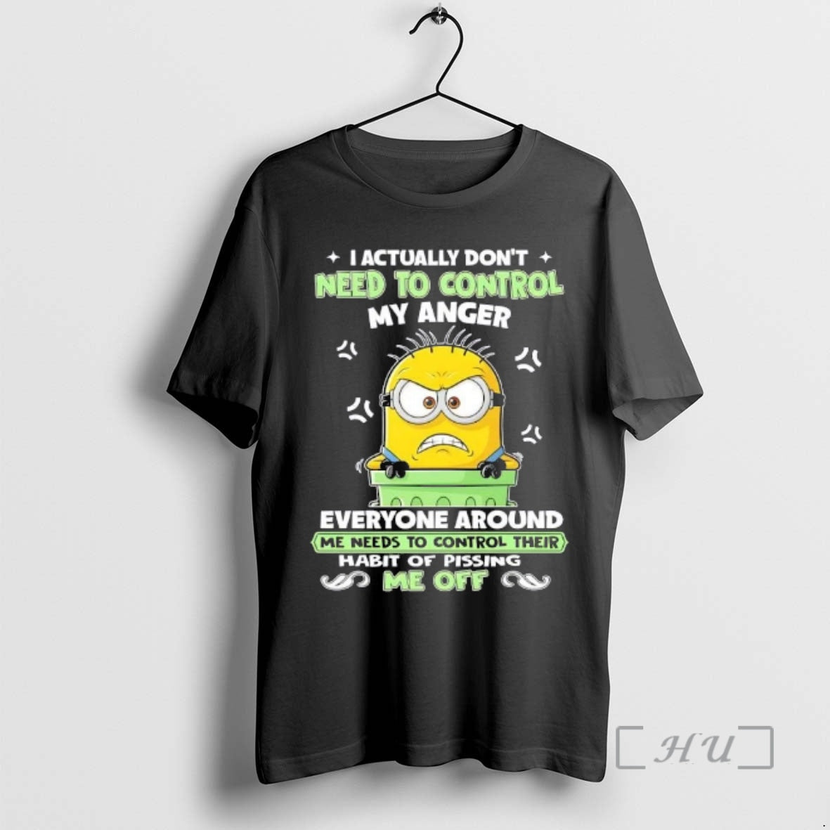 Officials Minions I Actually Dont Need Control My Anger Everyone Around Me Needs T-Shirts, Hoodie, Sweatshirt - T-Shirt, Sweatshirt, Hoodie