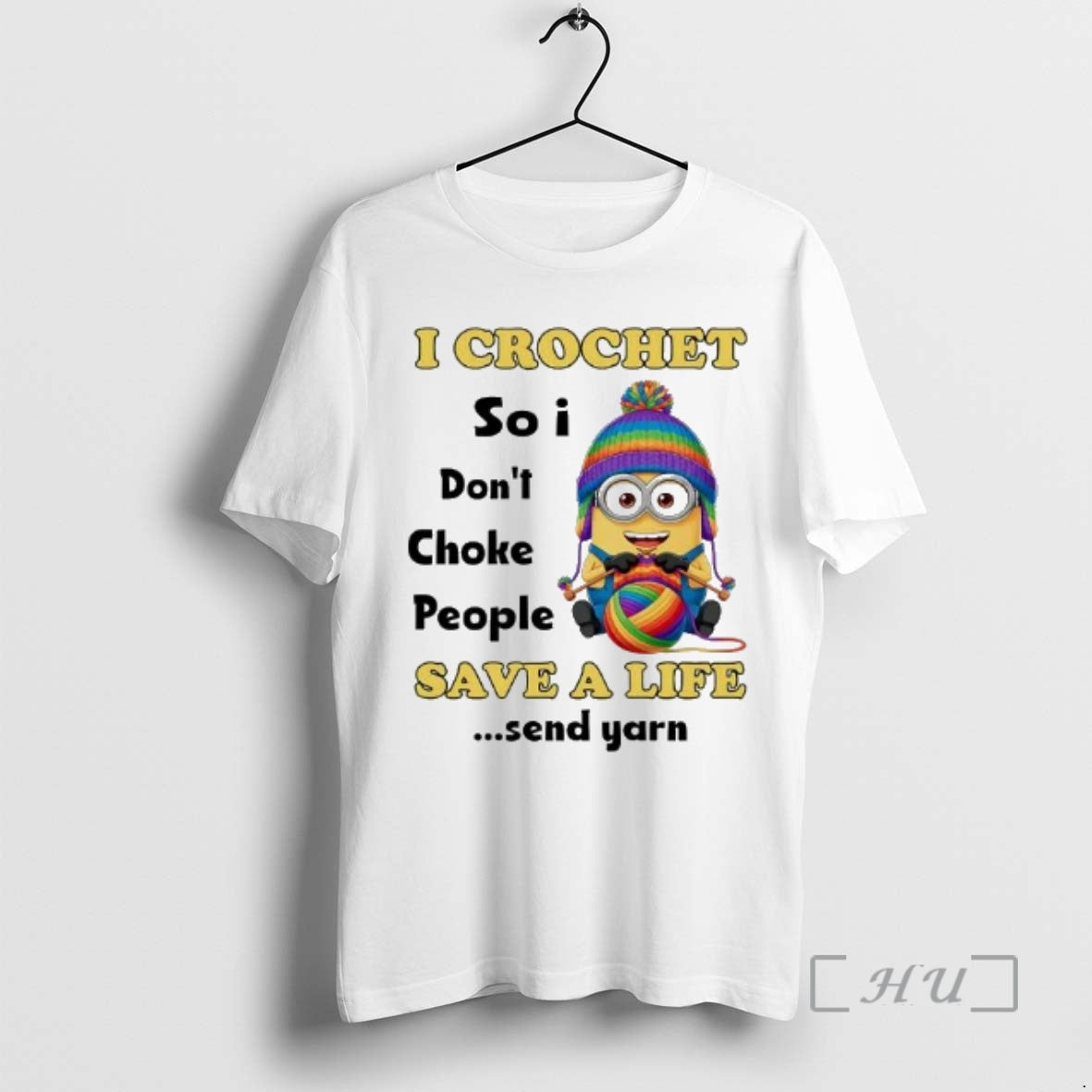 Officials Minions I Crochet So I Dont Choke People Save Life T-Shirts, Hoodie, Sweatshirt - T-Shirt, Sweatshirt, Hoodie