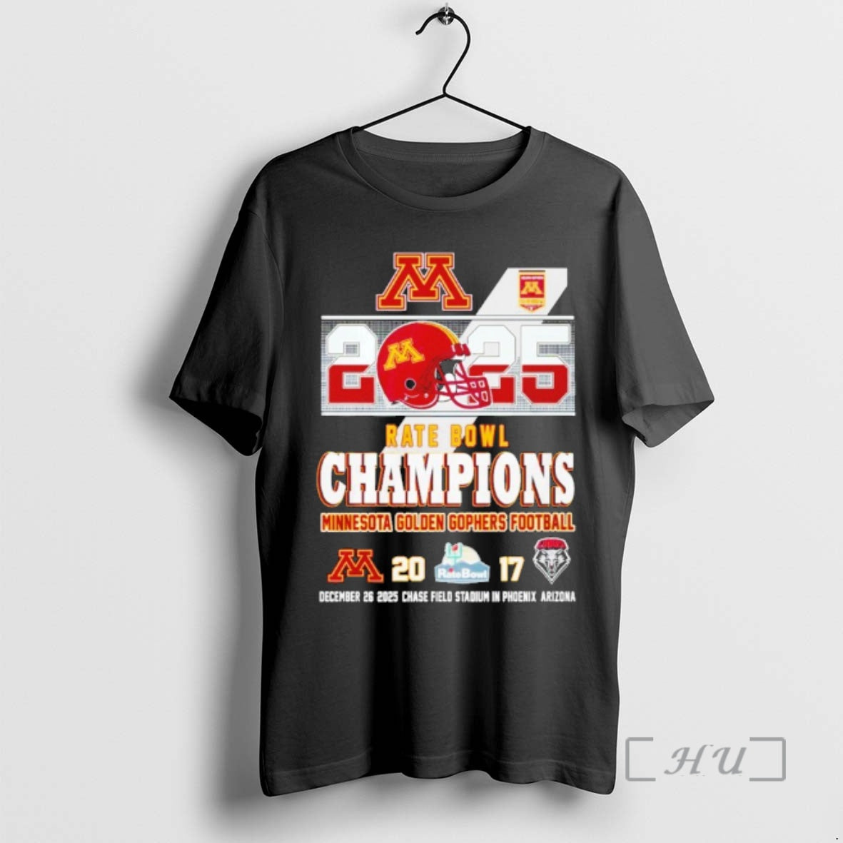 Officials Minnesota Golden Gophers 2025 Rate Bowl Champions 20 17 Score T-Shirts, Hoodie, Sweatshirt - T-Shirt, Sweatshirt, Hoodie