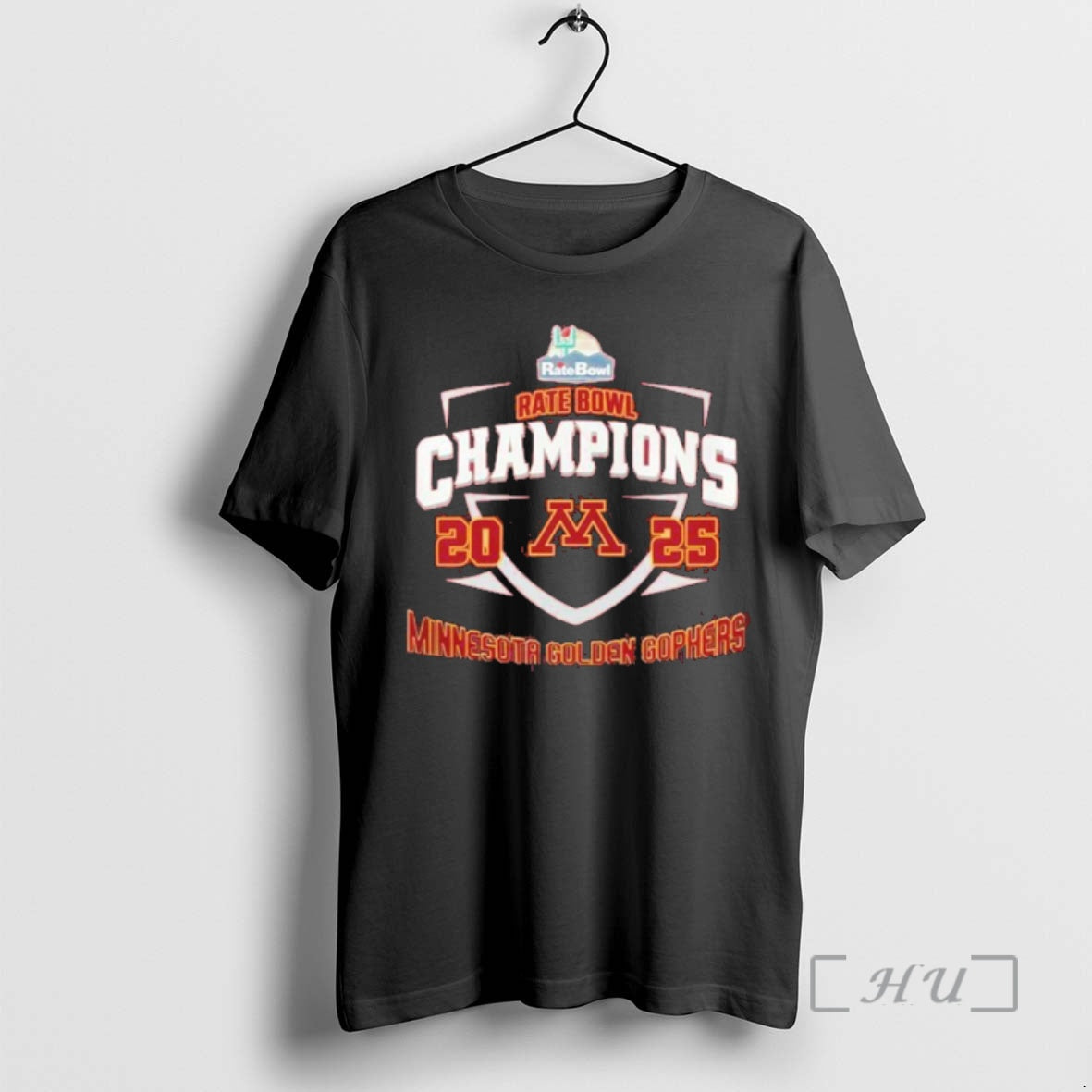 Officials Minnesota Golden Gophers Rate Bowl Champions 2025 Logo T-Shirts, Hoodie, Sweatshirt - T-Shirt, Sweatshirt, Hoodie