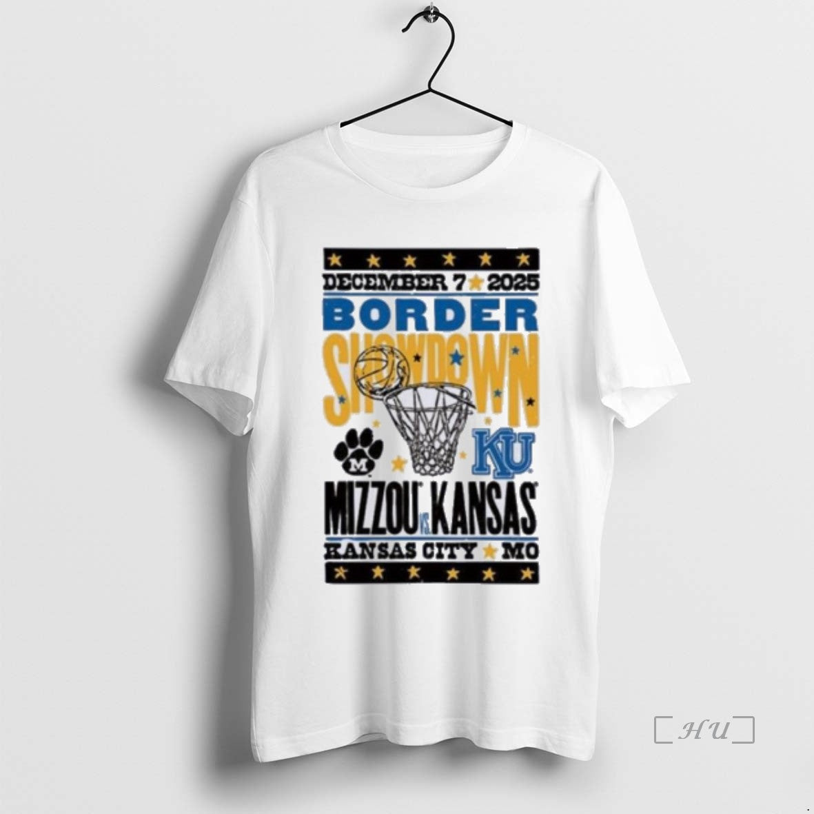 Officials Mizzou Vs Kansas Basketball Border Showdown December 7 2025 T-Shirts, Hoodie, Sweatshirt - T-Shirt, Sweatshirt, Hoodie