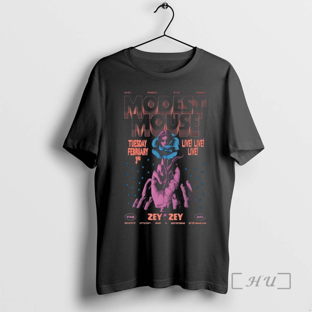 Officials Modest Mouse Zeyzey Miami February 3 2026 Concert T-Shirts, Hoodie, Sweatshirt - T-Shirt, Sweatshirt, Hoodie