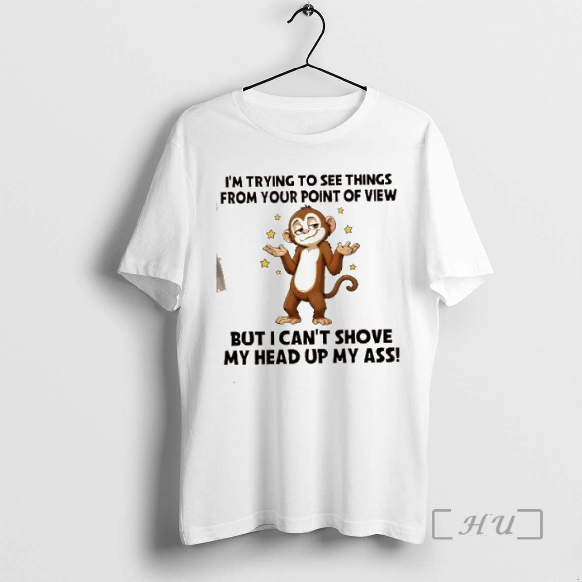 Officials Monkey Im Trying See Things Your Point View But I Cant T-Shirts, Hoodie, Sweatshirt - T-Shirt, Sweatshirt, Hoodie