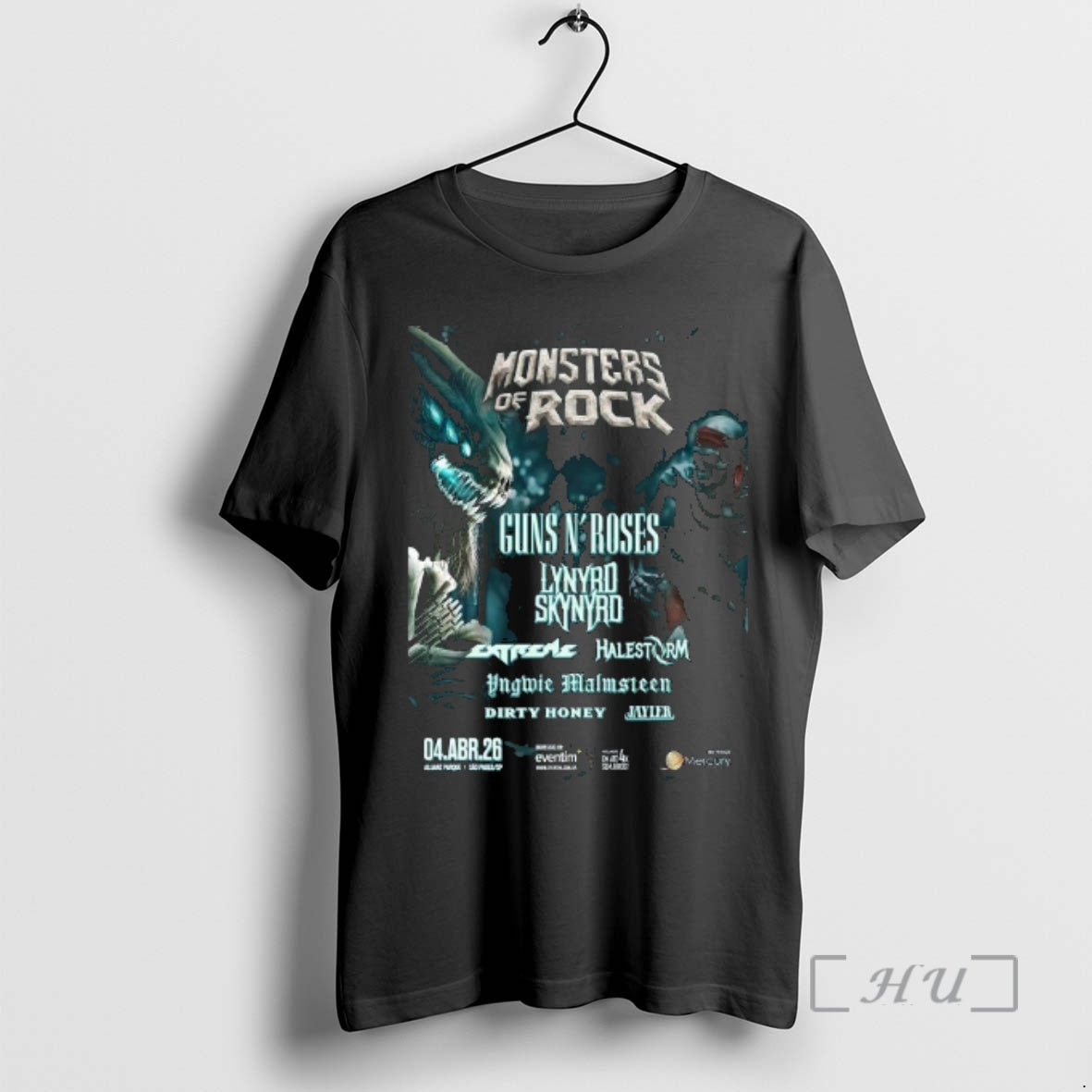 Officials Monster Rock Sao Paulo Prazil Allianz Parque April 4 2026 T-Shirts, Hoodie, Sweatshirt - T-Shirt, Sweatshirt, Hoodie