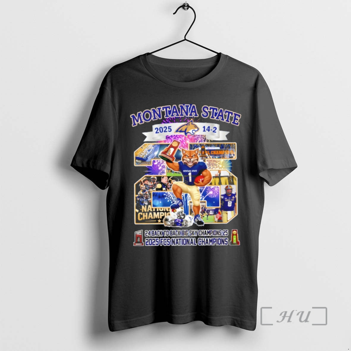 Officials Montana State 2024 2025 Fcs National Champions Back Back Big Sky Champions T-Shirts, Hoodie, Sweatshirt - T-Shirt, Sweatshirt, Hoodie