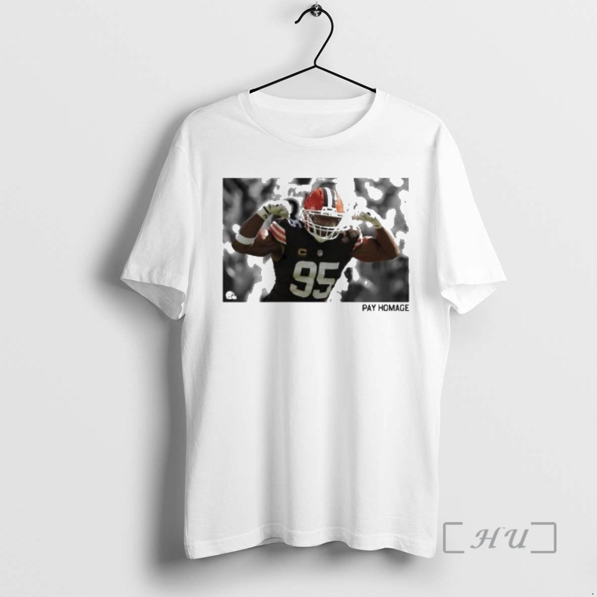 Officials Myles Garrett Cleveland Browns Player Tri Blend T-Shirts, Hoodie, Sweatshirt - T-Shirt, Sweatshirt, Hoodie
