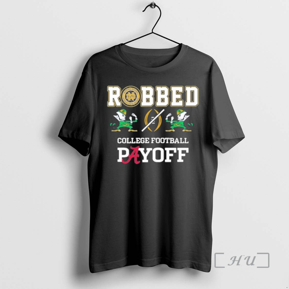 Officials Nd Irish Robbed Playoff T-Shirts, Hoodie, Sweatshirt - T-Shirt, Sweatshirt, Hoodie