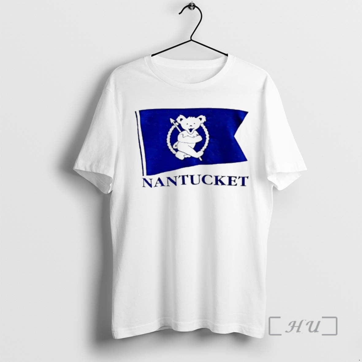 Officials Nantucket Flag X Grateful Dead Dancing Bear T-Shirts, Hoodie, Sweatshirt - T-Shirt, Sweatshirt, Hoodie