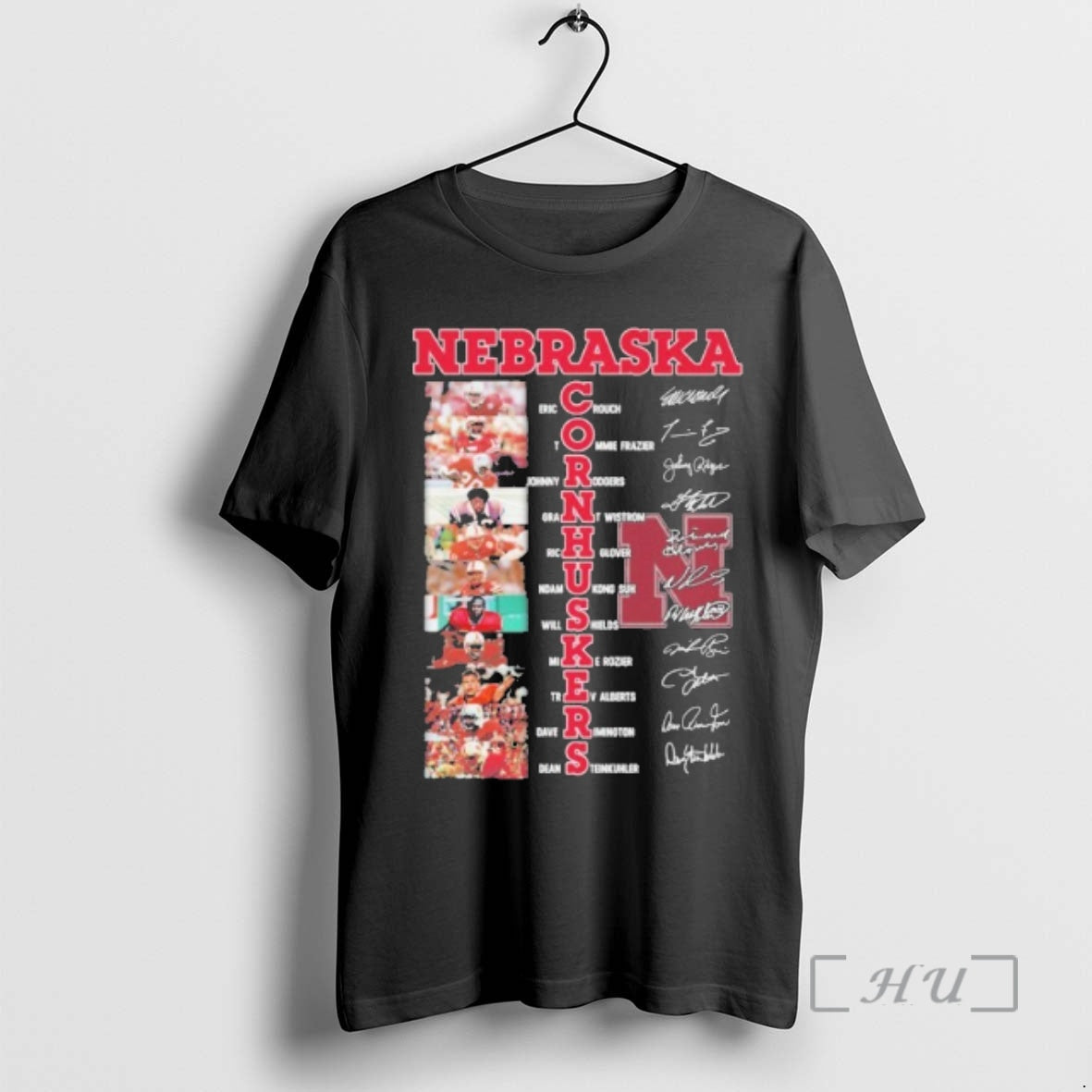 Officials Nebraska Cornhuskers Team Player Signature T-Shirts, Hoodie, Sweatshirt - T-Shirt, Sweatshirt, Hoodie
