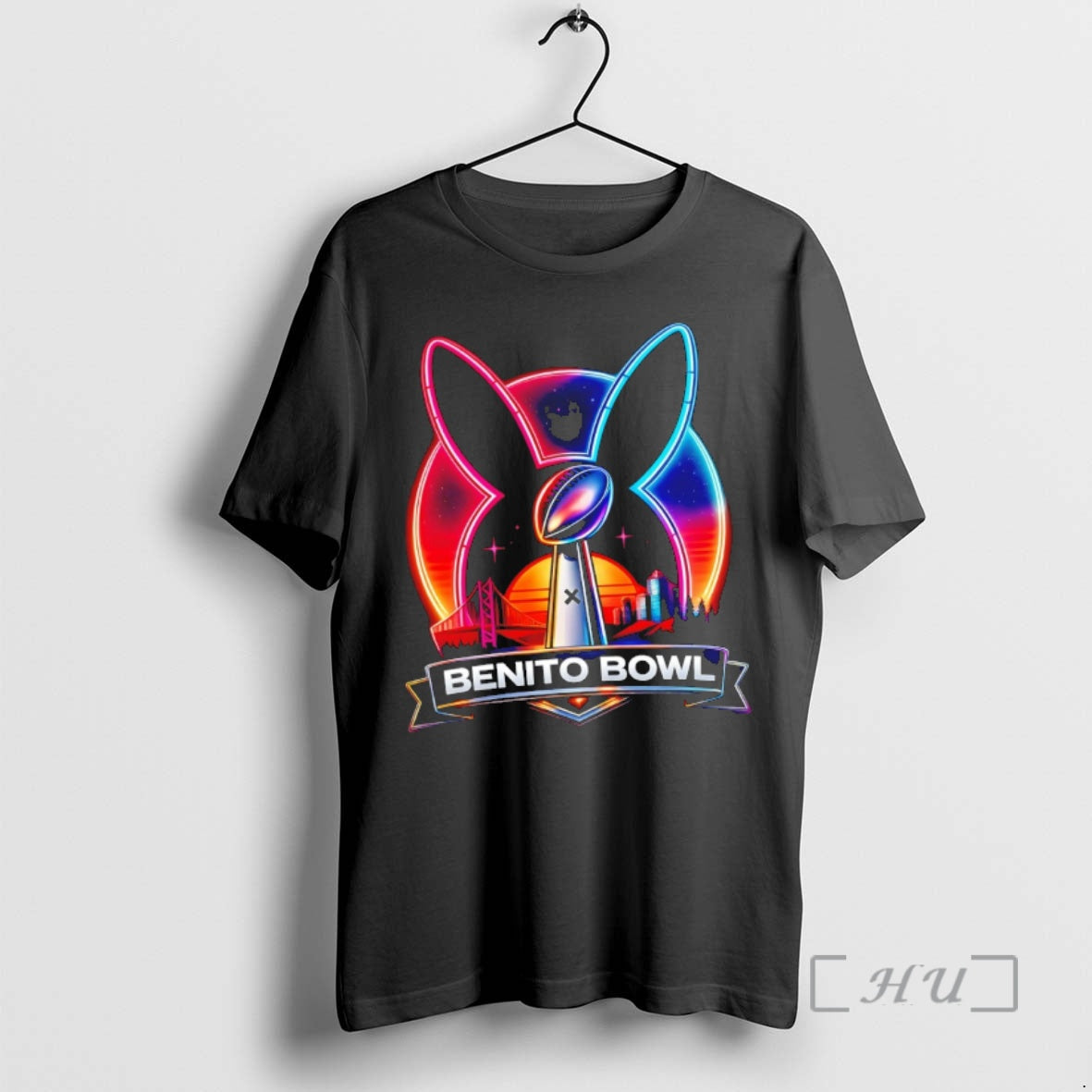 Officials Neon City Sunset Benito Bowl Football Trophy Bunny Ears Lix T-Shirts, Hoodie, Sweatshirt - T-Shirt, Sweatshirt, Hoodie
