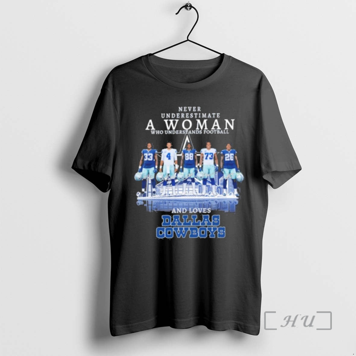 Officials Never Underestimate Woman Who Understands Football Player Loves Dallas Cowboys T-Shirts, Hoodie, Sweatshirt - T-Shirt, Sweatshirt, Hoodie