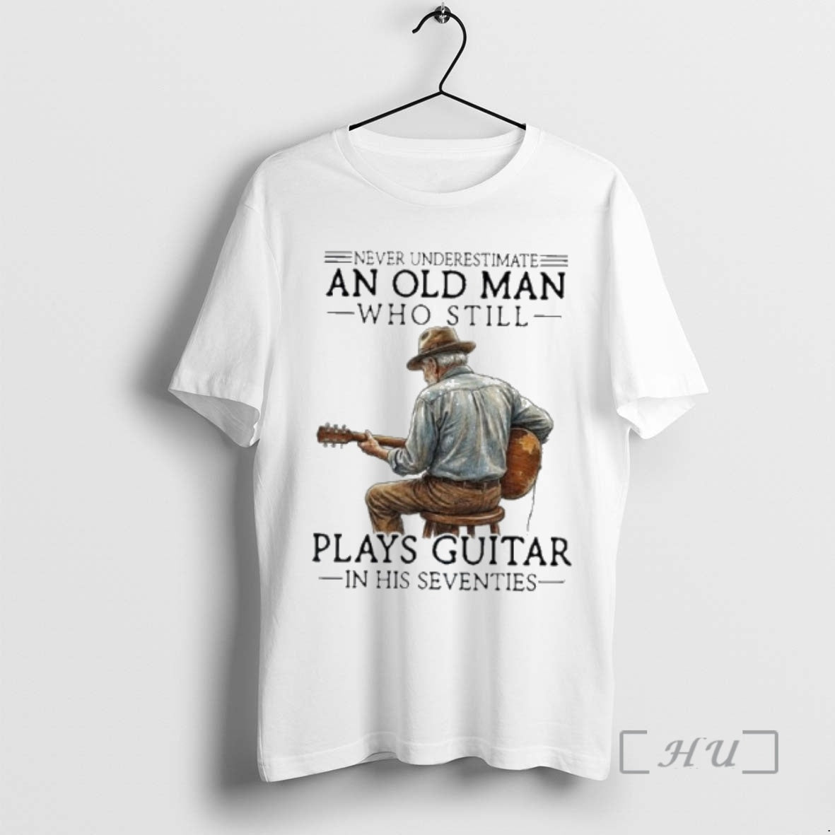 Officials Never Underestimate Old Man Who Still Plays Guitar His Seventies T-Shirts, Hoodie, Sweatshirt - T-Shirt, Sweatshirt, Hoodie