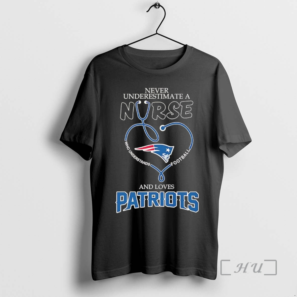 Officials Never Underestimate Nurse Understands Football Love Ne Patriots T-Shirts, Hoodie, Sweatshirt - T-Shirt, Sweatshirt, Hoodie