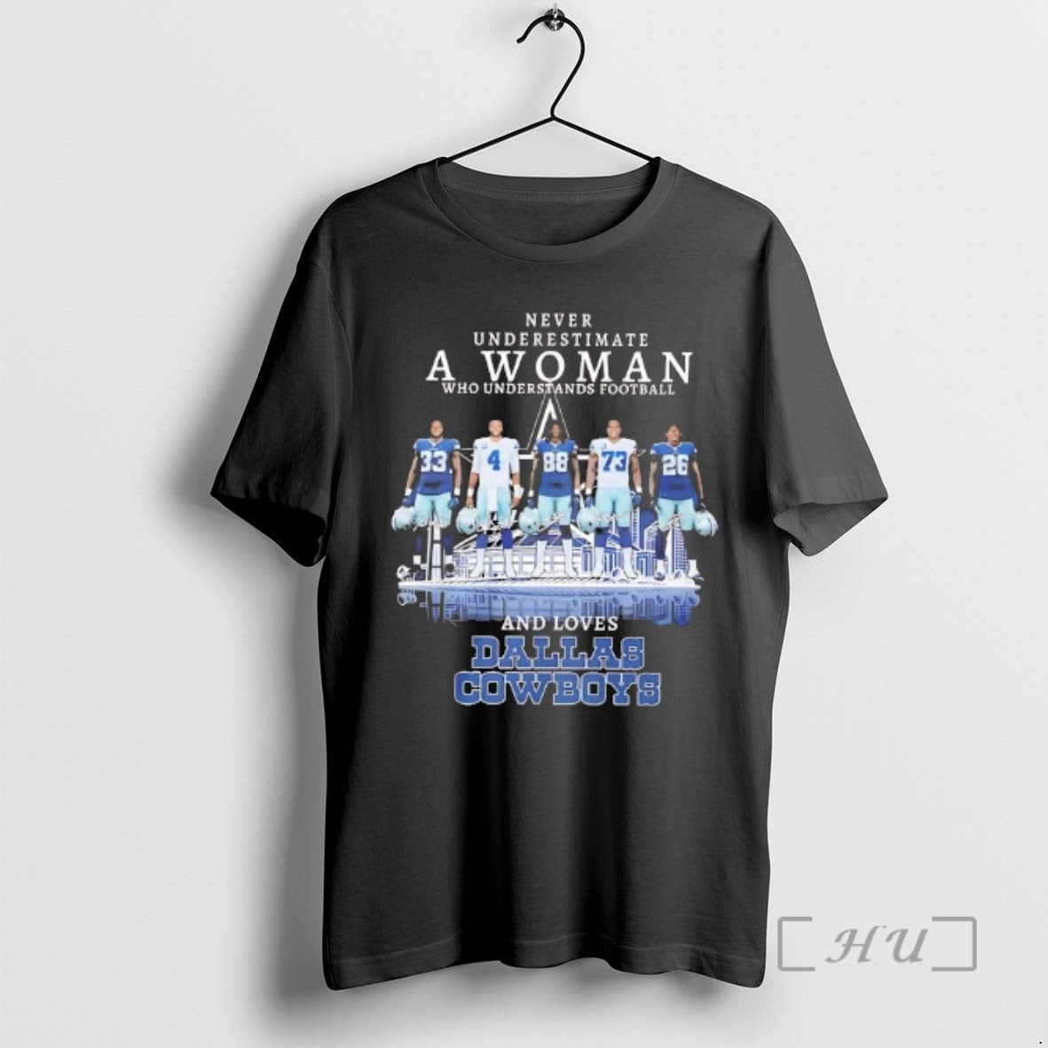 Officials Never Underestimate Woman Understands Football Loves Dallas Cowboys T-Shirts, Hoodie, Sweatshirt - T-Shirt, Sweatshirt, Hoodie